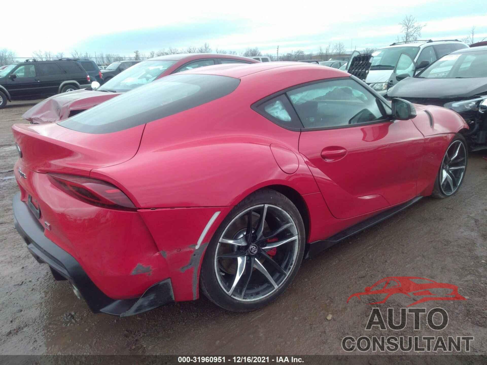 TOYOTA GR SUPRA 2021 - WZ1DB0C09MW045661