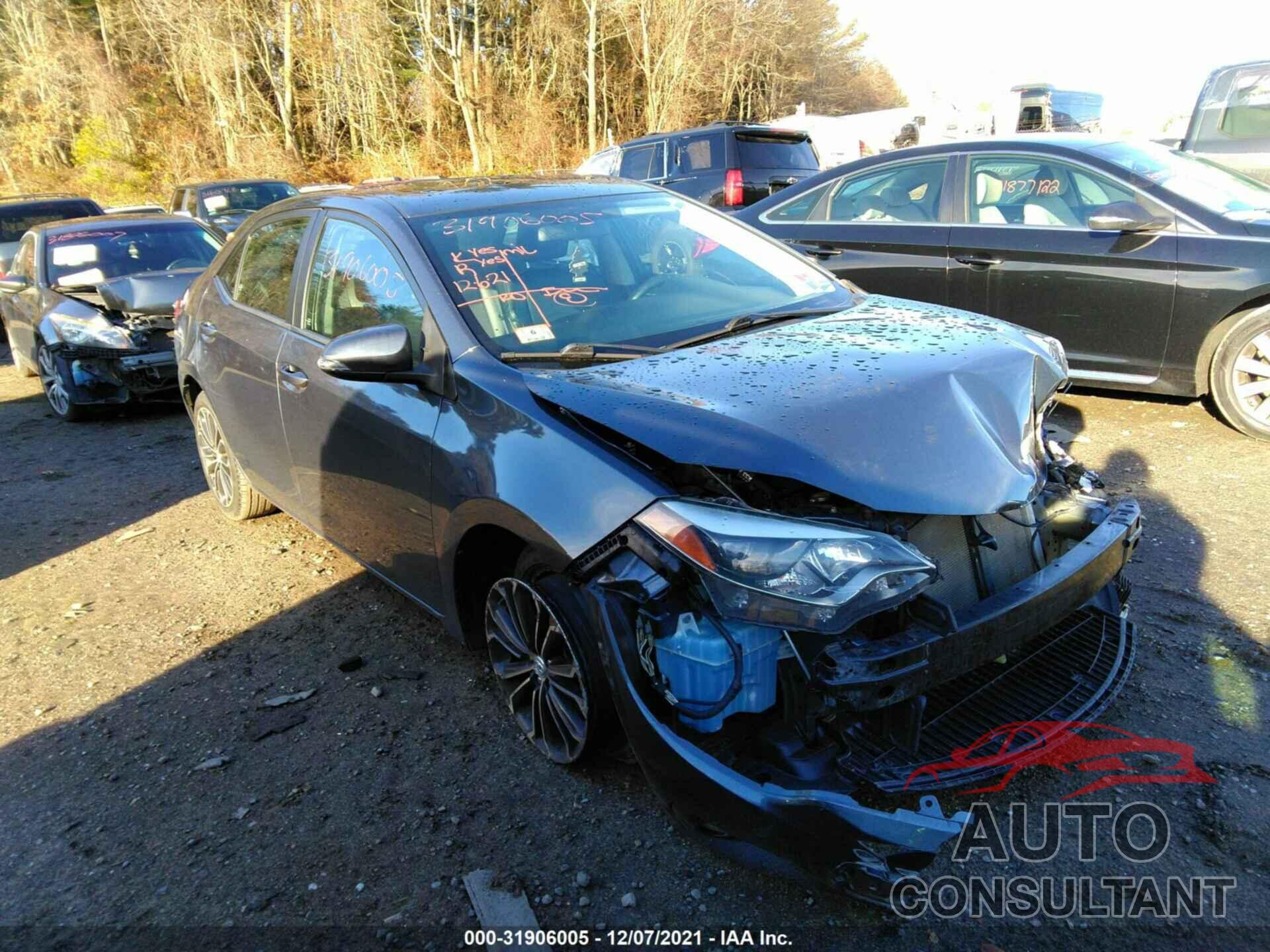 TOYOTA COROLLA 2016 - 2T1BURHE0GC701428