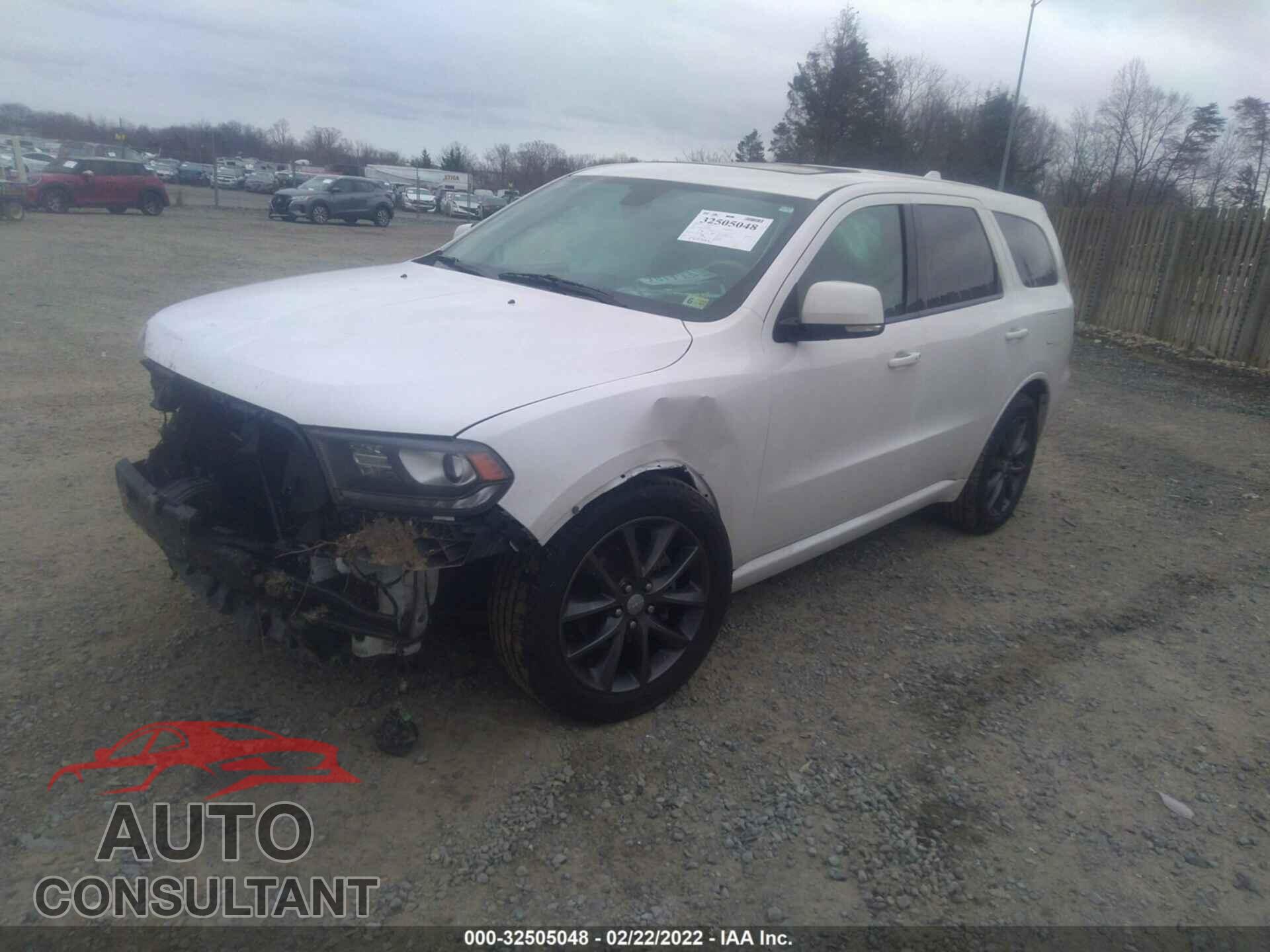 DODGE DURANGO 2017 - 1C4RDJDG5HC926056