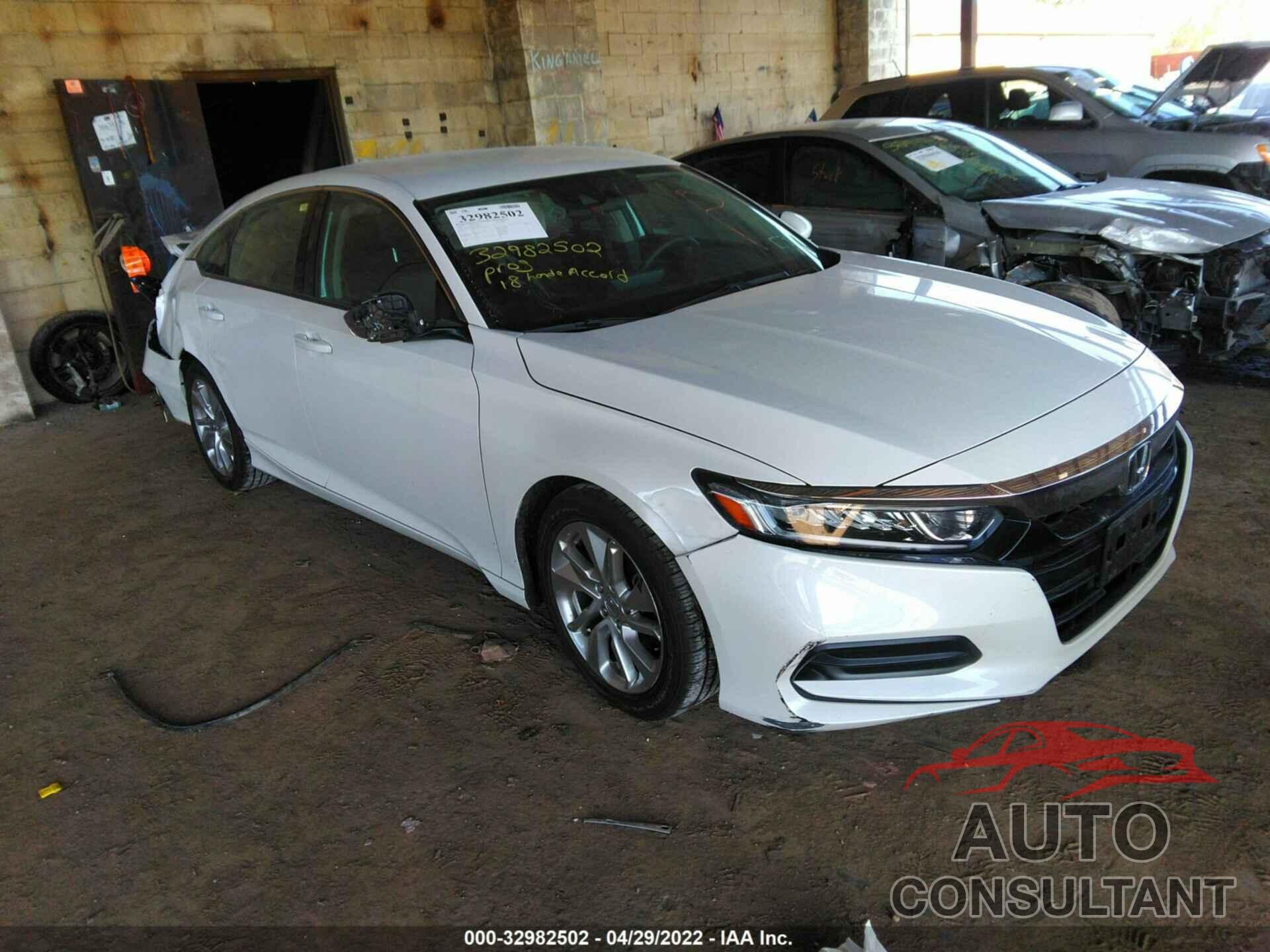 HONDA ACCORD SEDAN 2018 - 1HGCV1F18JA237742