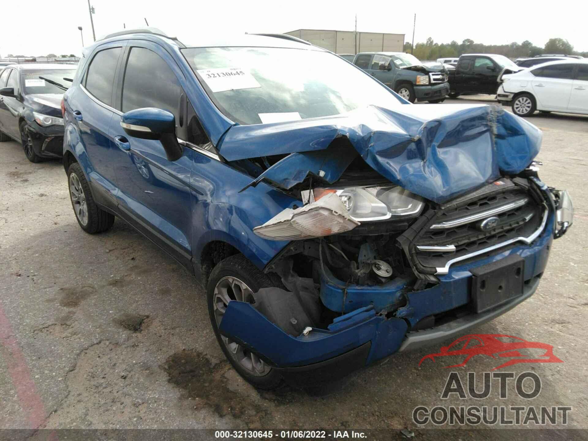 FORD ECOSPORT 2019 - MAJ6S3KL2KC306587