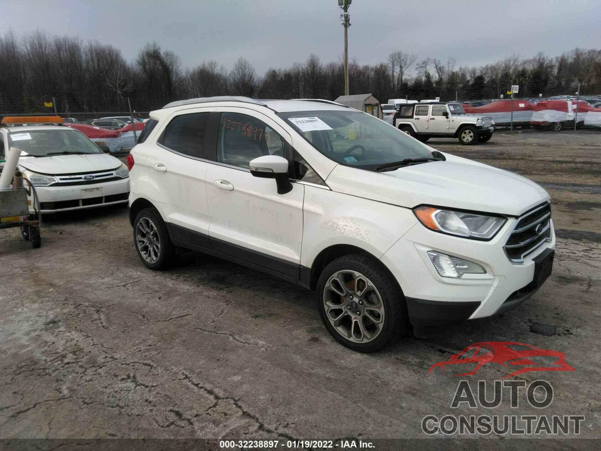 FORD ECOSPORT 2018 - MAJ6P1WL5JC196374