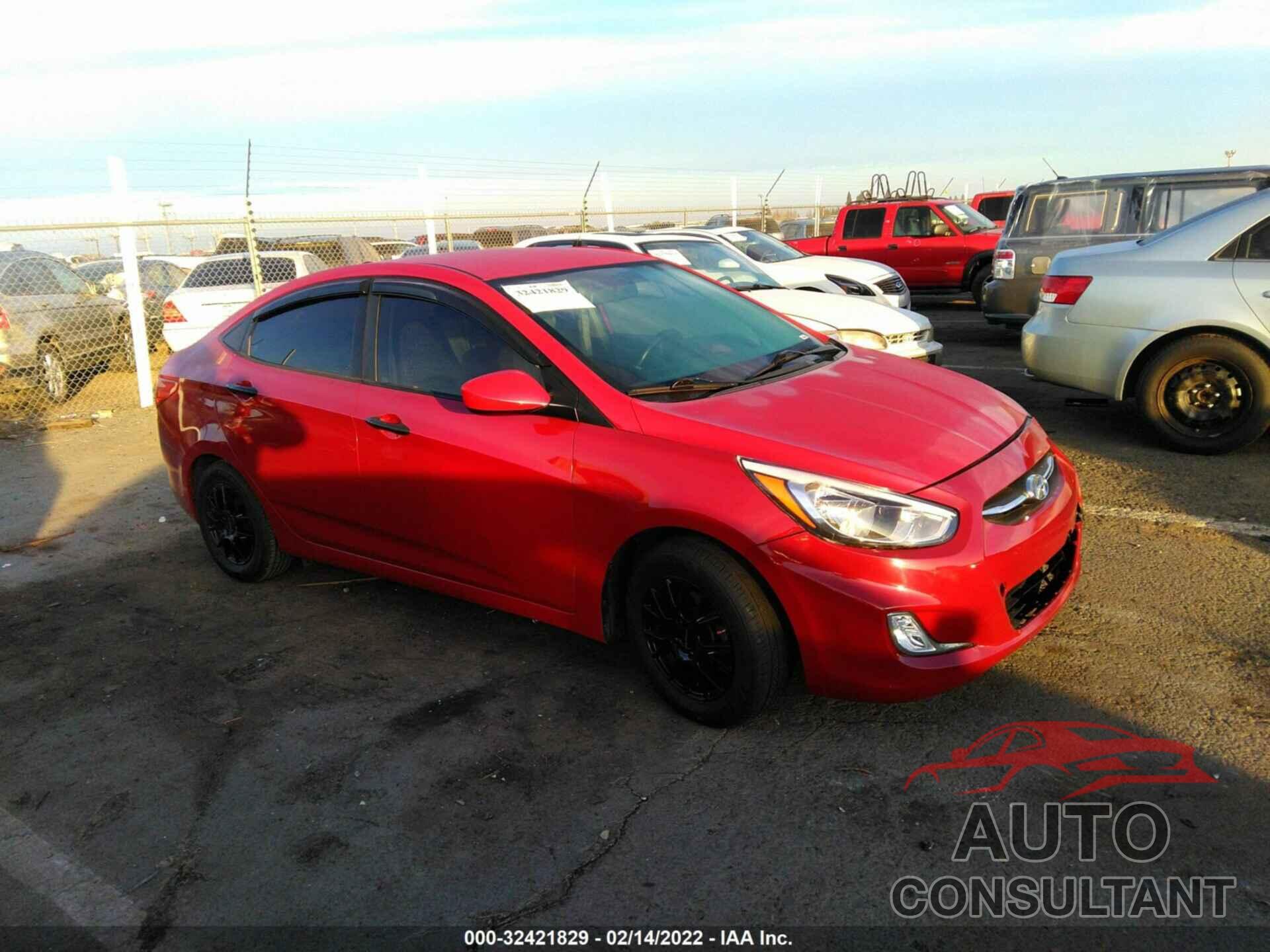 HYUNDAI ACCENT 2016 - KMHCT4AE0GU071400