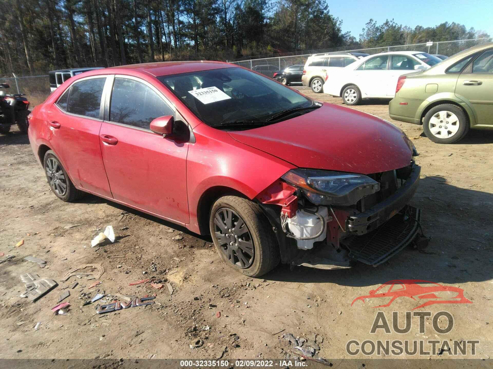 TOYOTA COROLLA 2019 - 5YFBURHEXKP926495