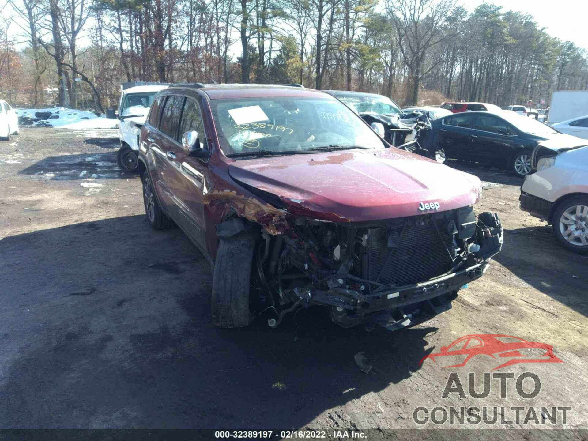 JEEP GRAND CHEROKEE 2018 - 1C4RJFBG7JC251406