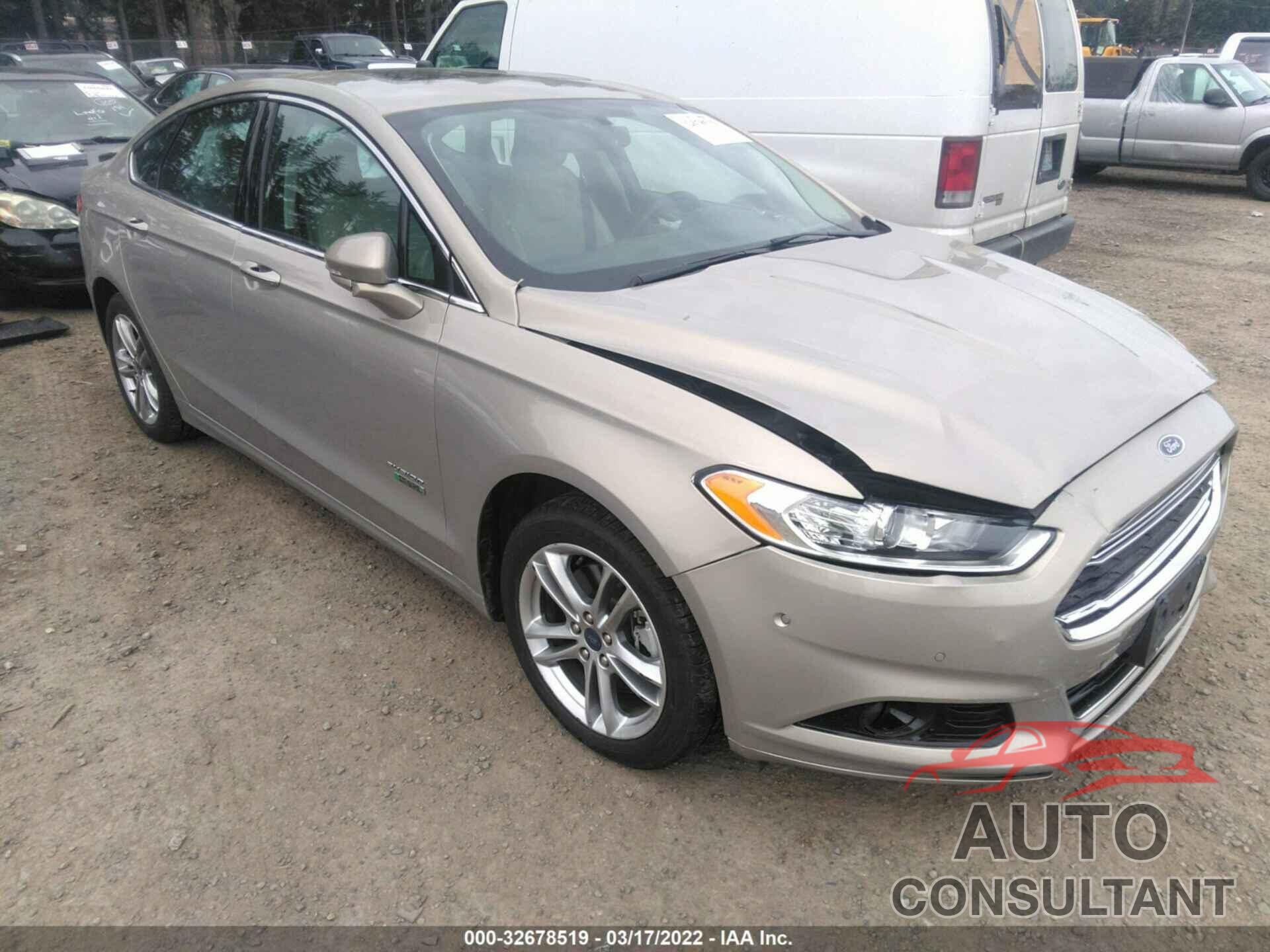 FORD FUSION ENERGI 2016 - 3FA6P0SU4GR157469