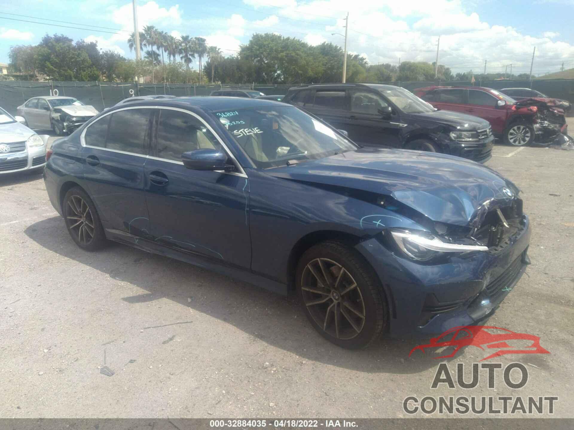 BMW 3 SERIES 2021 - 3MW5R1J07M8C10555