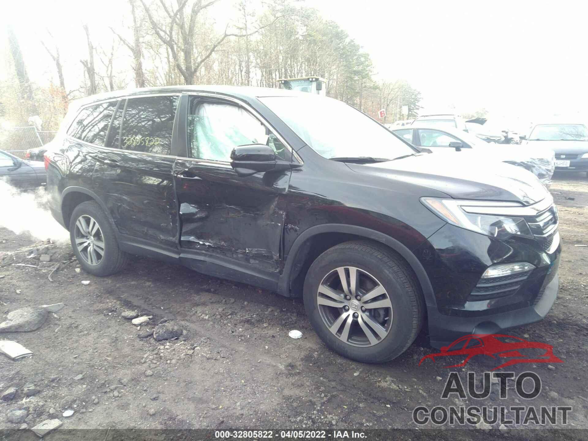 HONDA PILOT 2017 - 5FNYF6H75HB075196