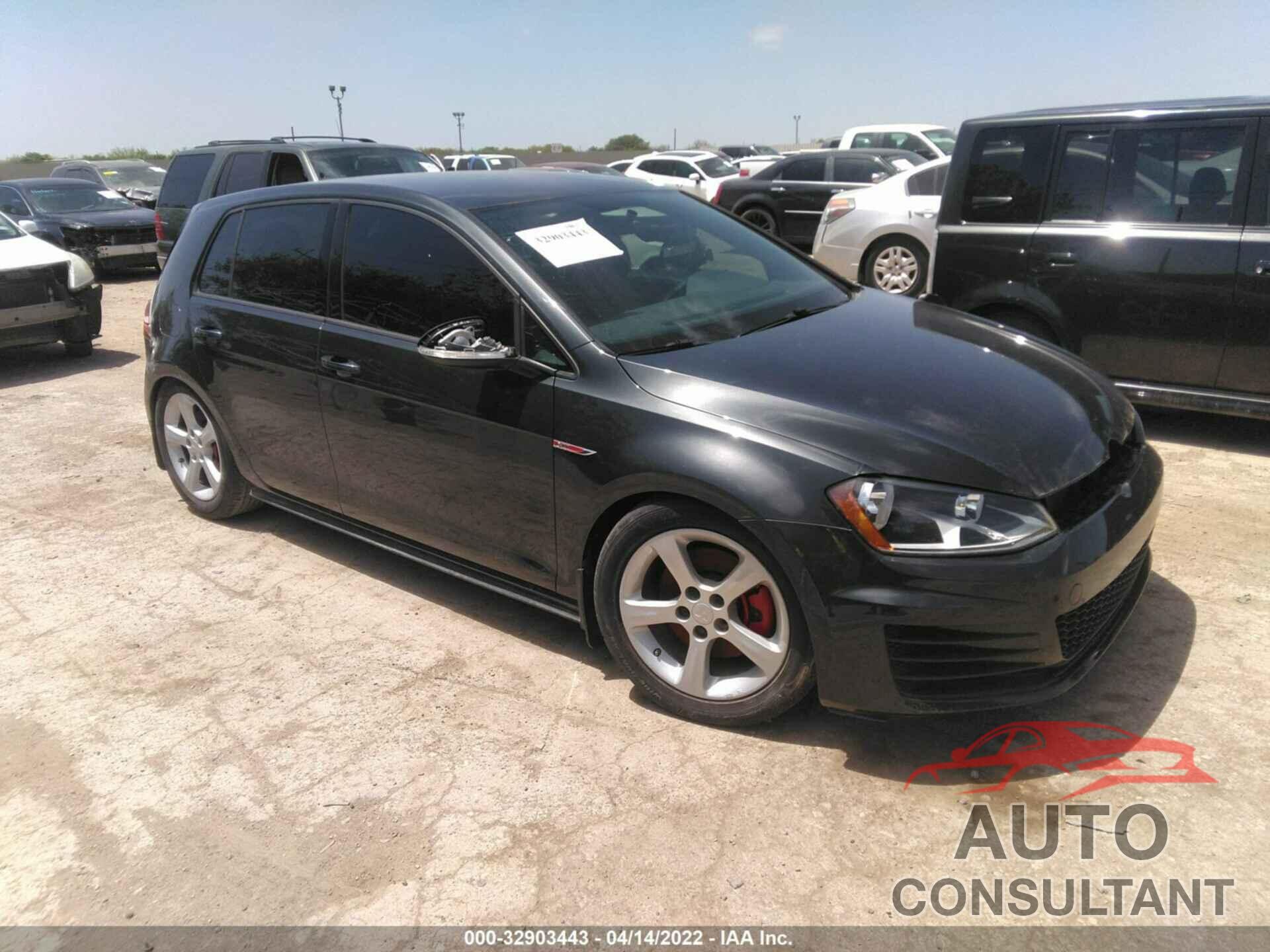 VOLKSWAGEN GOLF GTI 2017 - 3VW447AU3HM031605