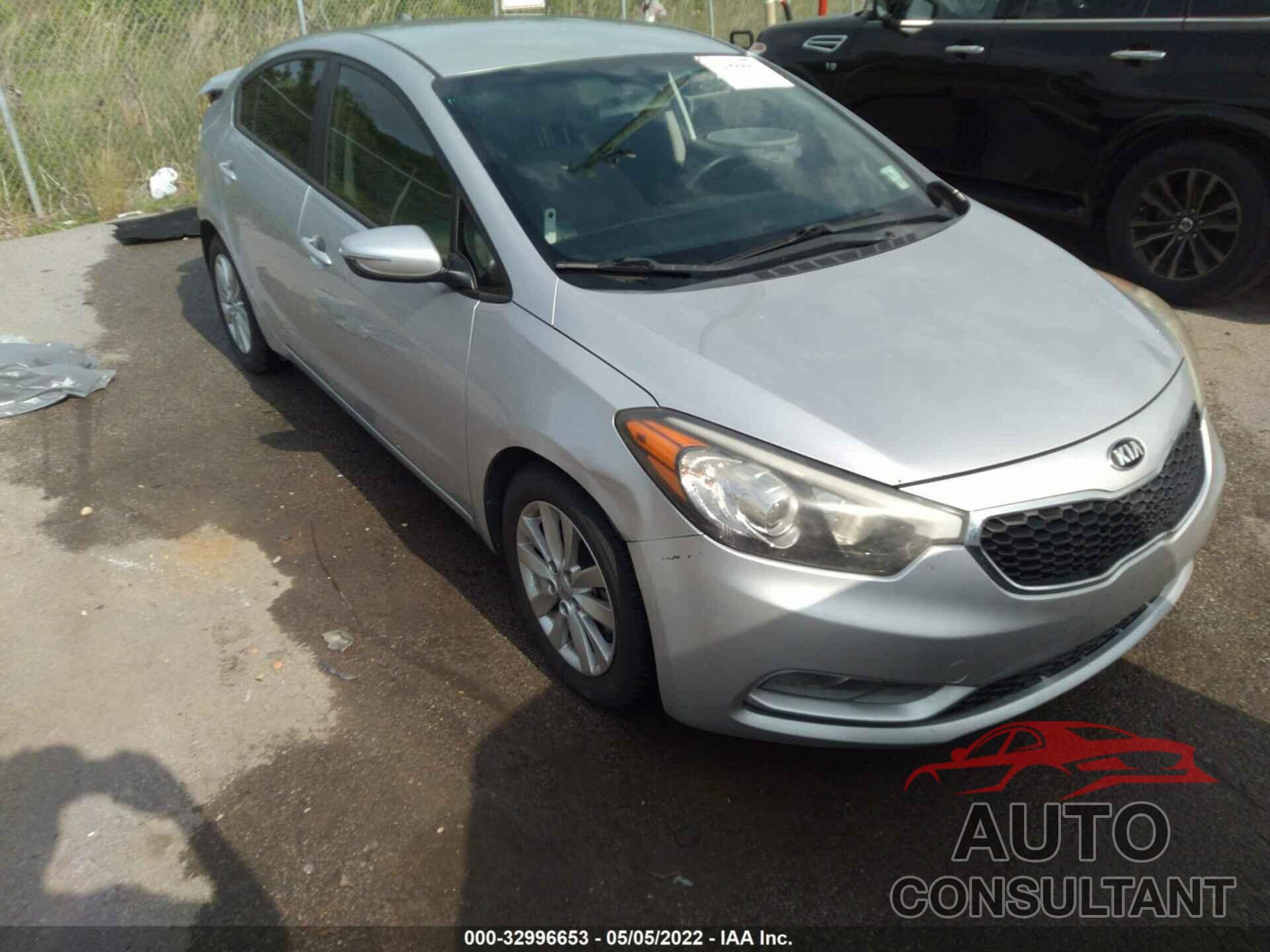 KIA FORTE 2016 - KNAFX4A6XG5449678