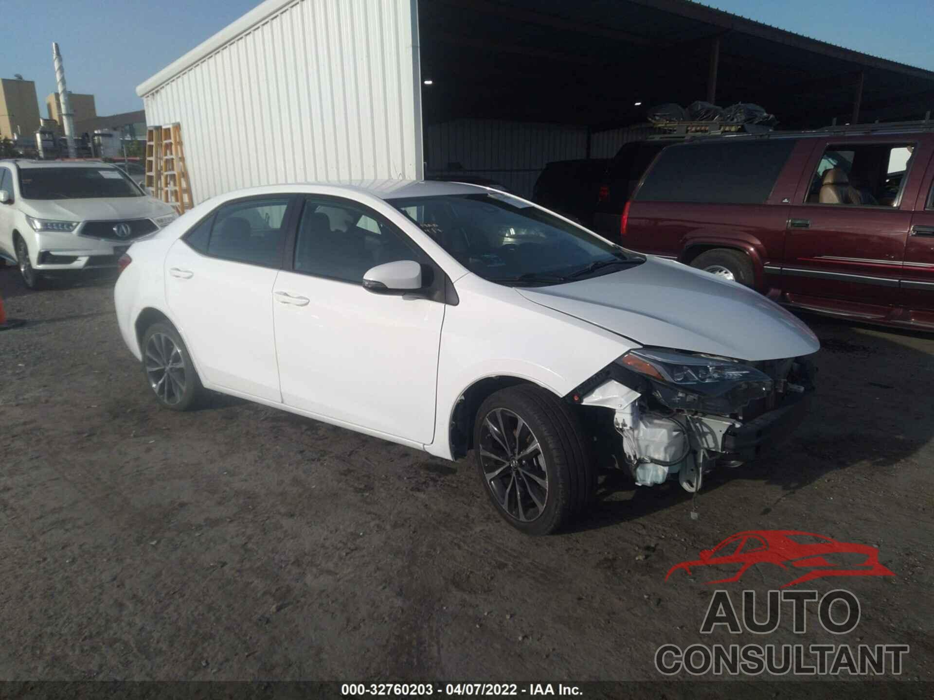 TOYOTA COROLLA 2017 - 5YFBURHE9HP655101