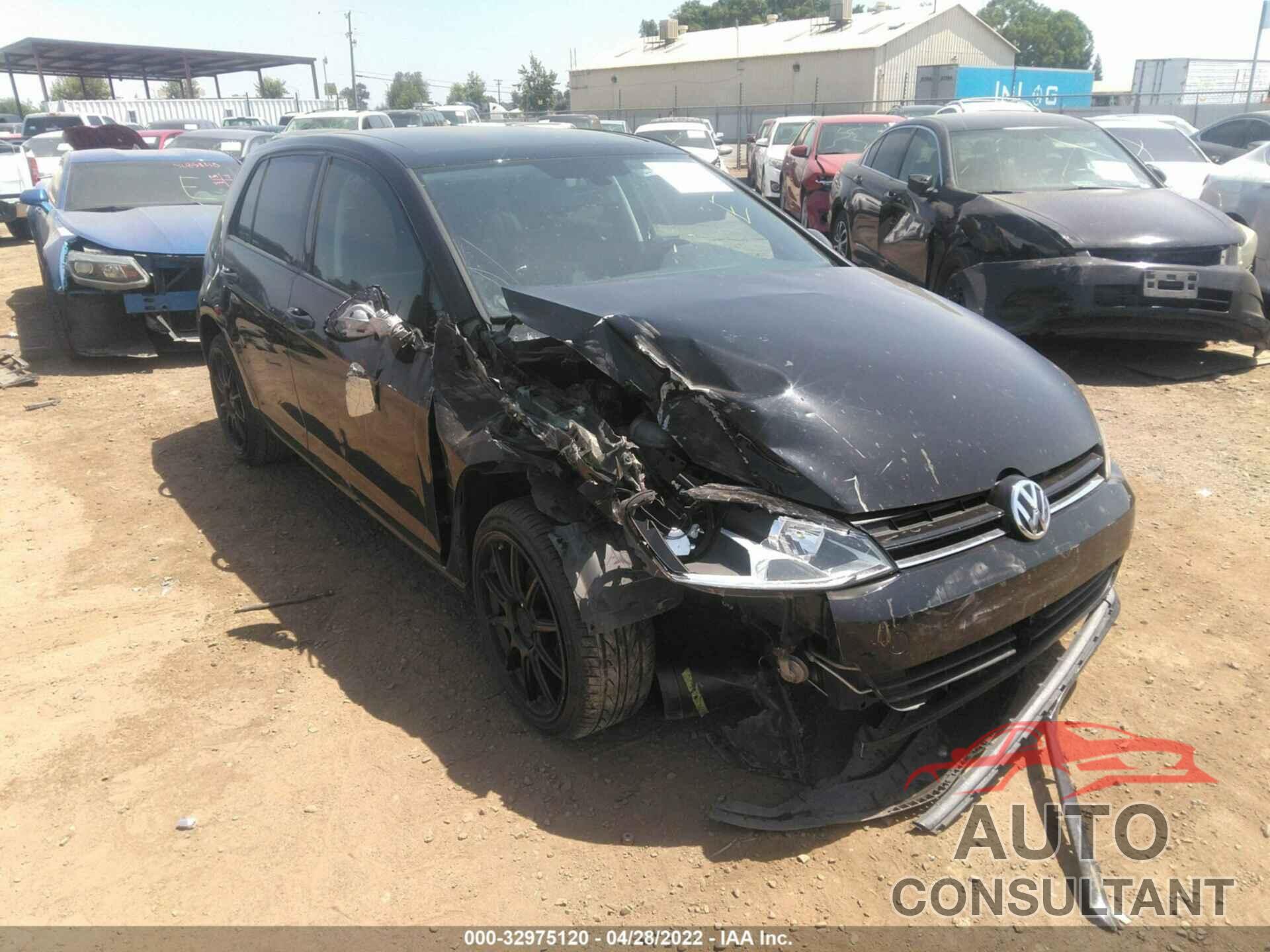 VOLKSWAGEN GOLF 2017 - 3VW117AU8HM052526