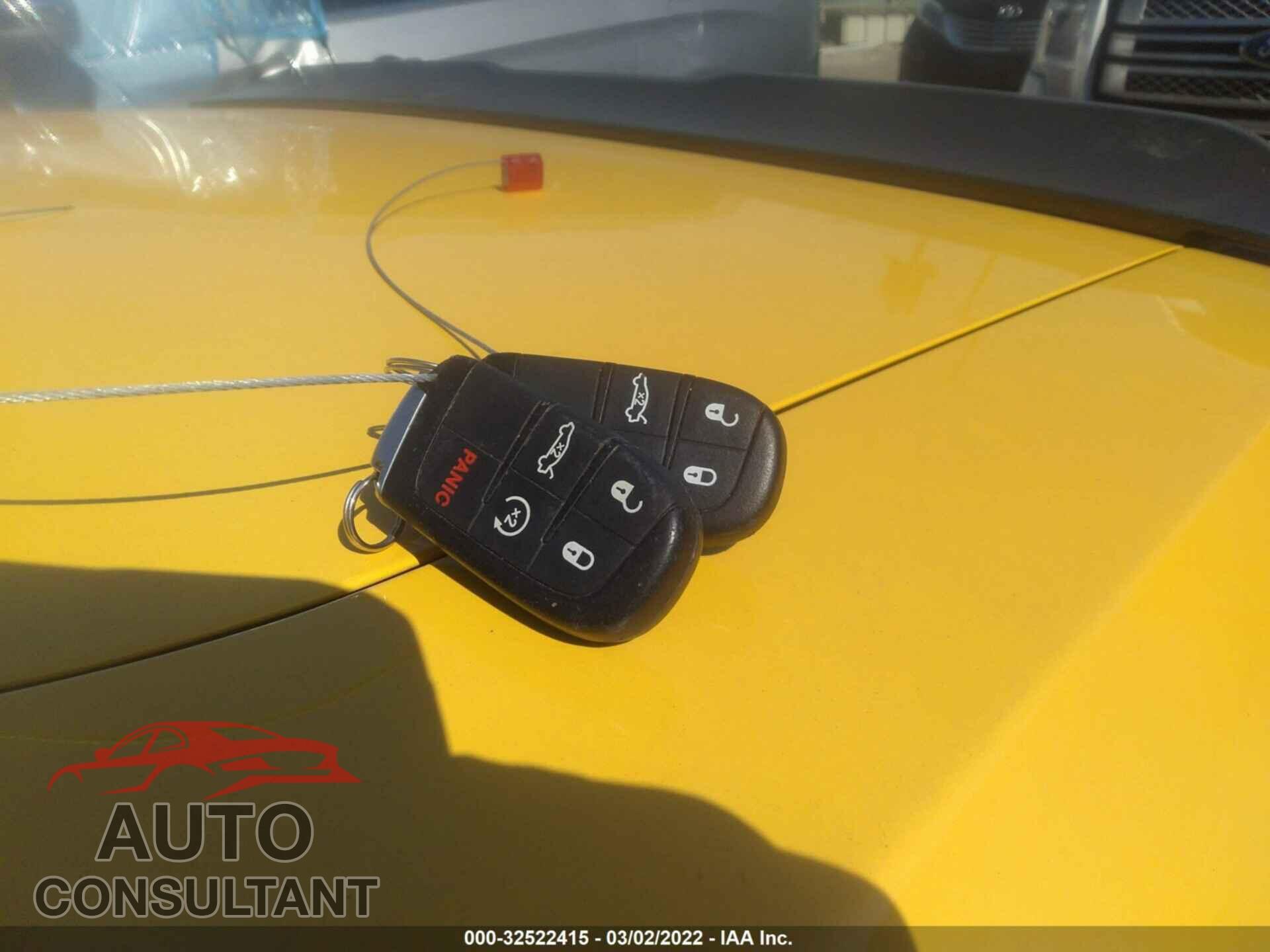 DODGE CHALLENGER 2017 - 2C3CDZAG8HH519150