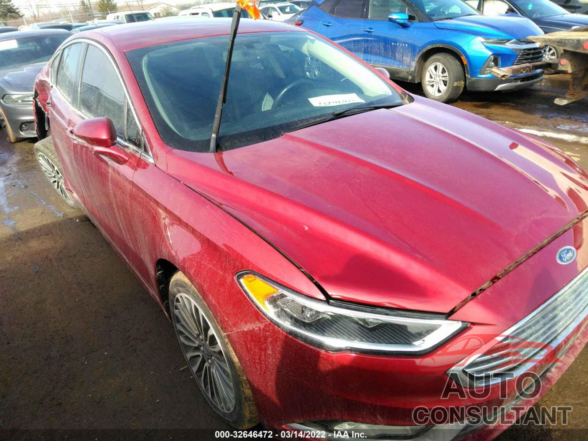 FORD FUSION 2017 - 3FA6P0T93HR298772