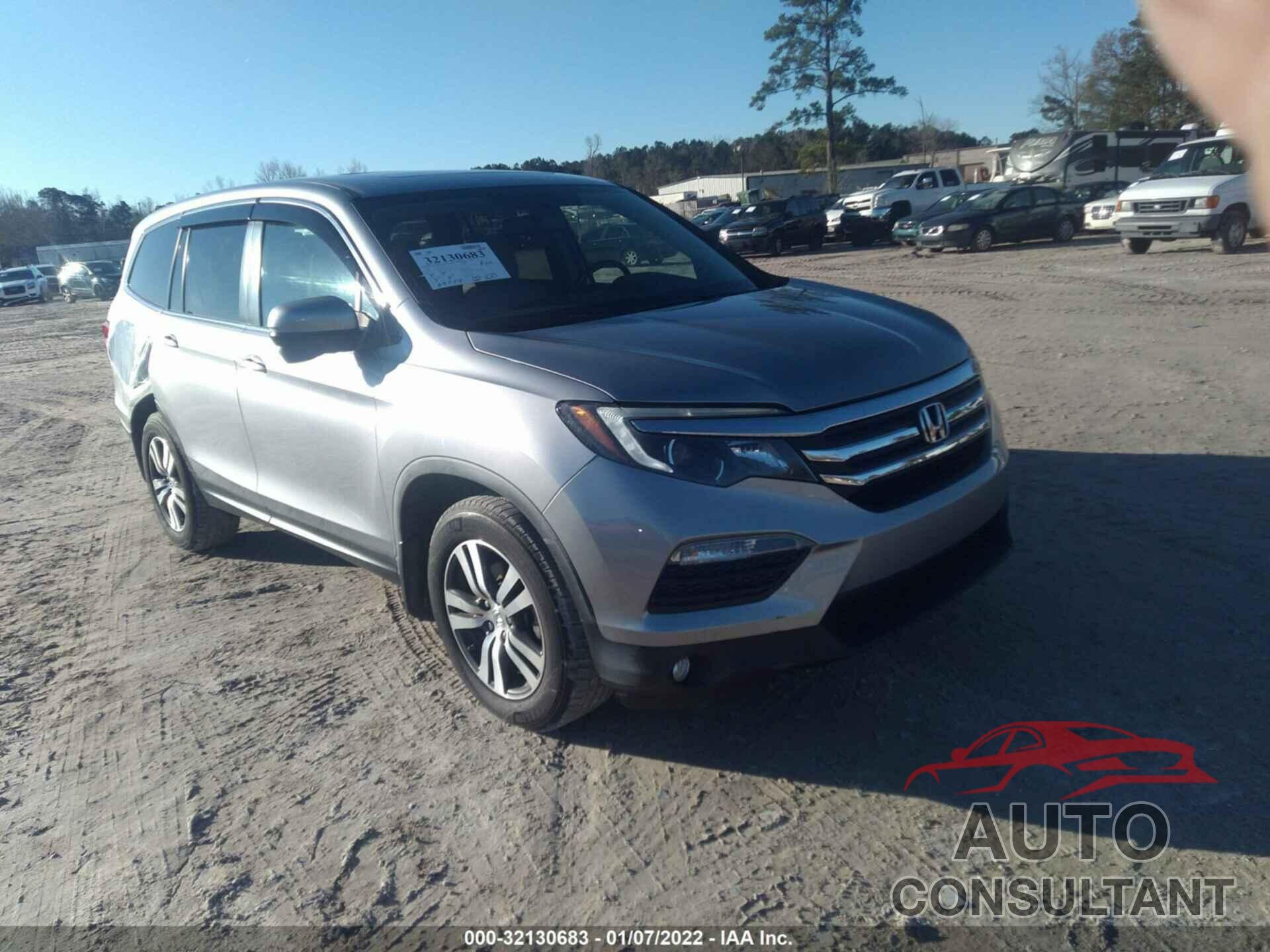HONDA PILOT 2016 - 5FNYF5H72GB022142