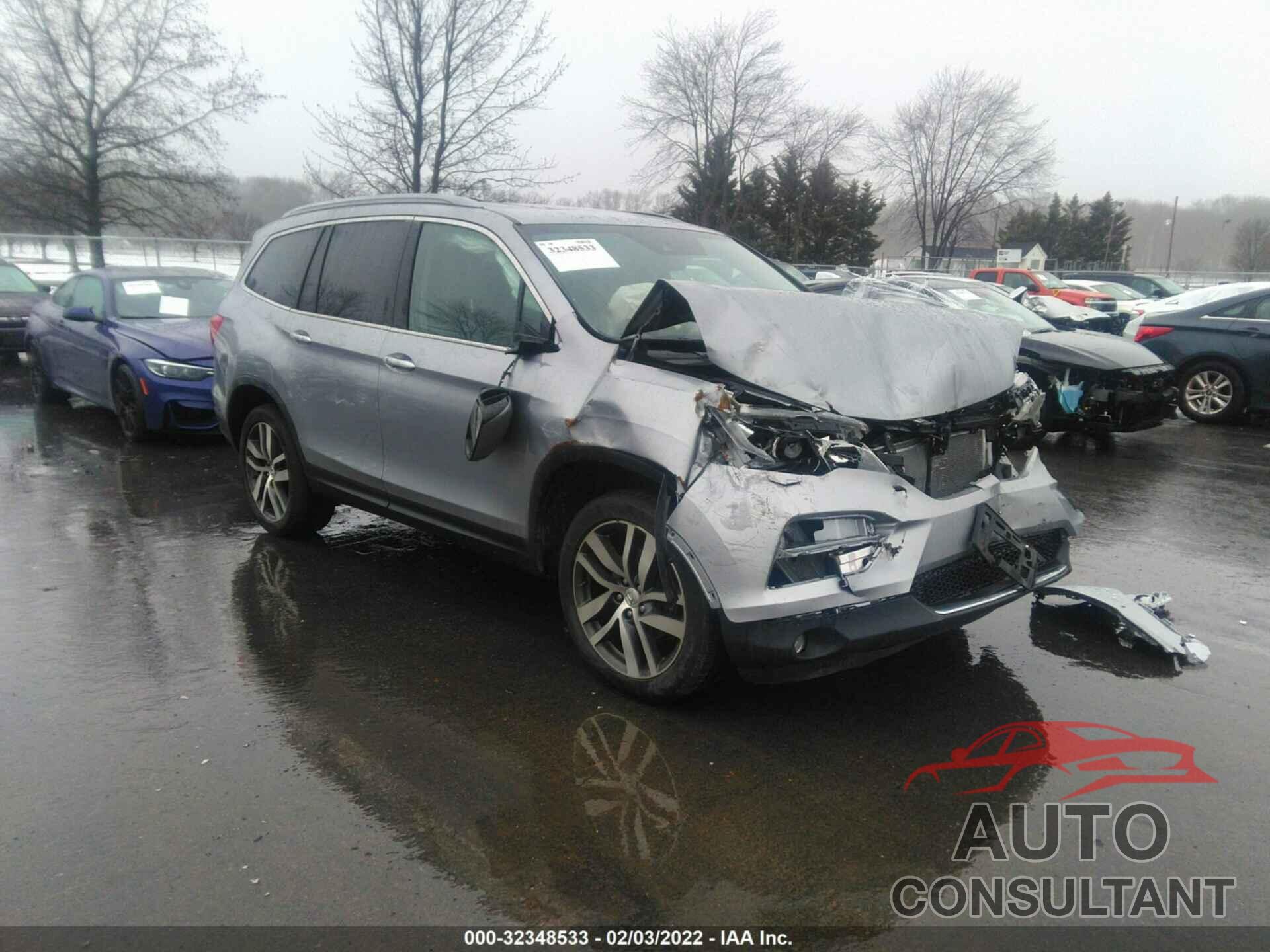 HONDA PILOT 2017 - 5FNYF6H9XHB089550