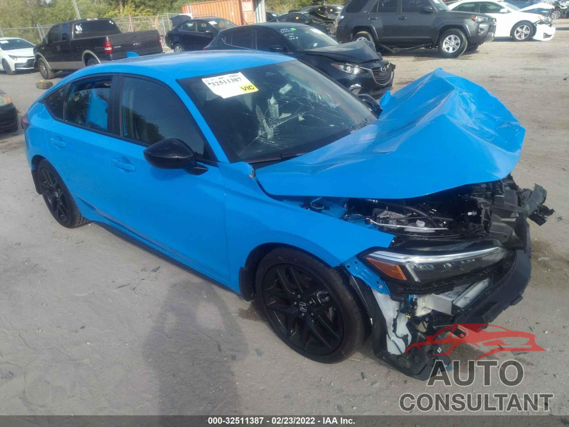 HONDA CIVIC HATCHBACK 2022 - 19XFL2H8XNE007964