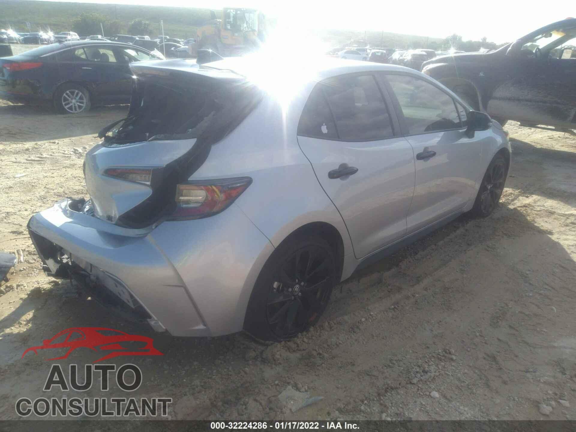 TOYOTA COROLLA HATCHBACK 2022 - JTND4MBE0N3155011