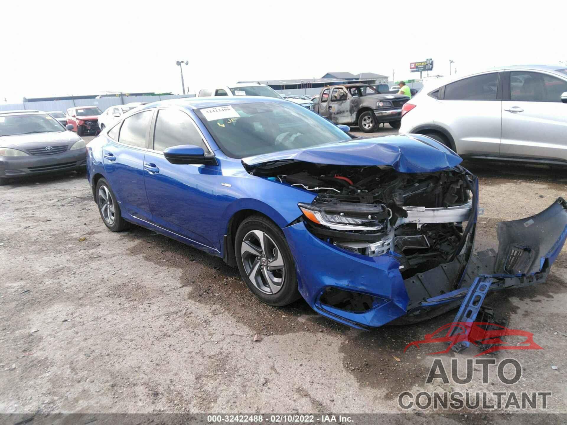 HONDA INSIGHT 2019 - 19XZE4F12KE018378