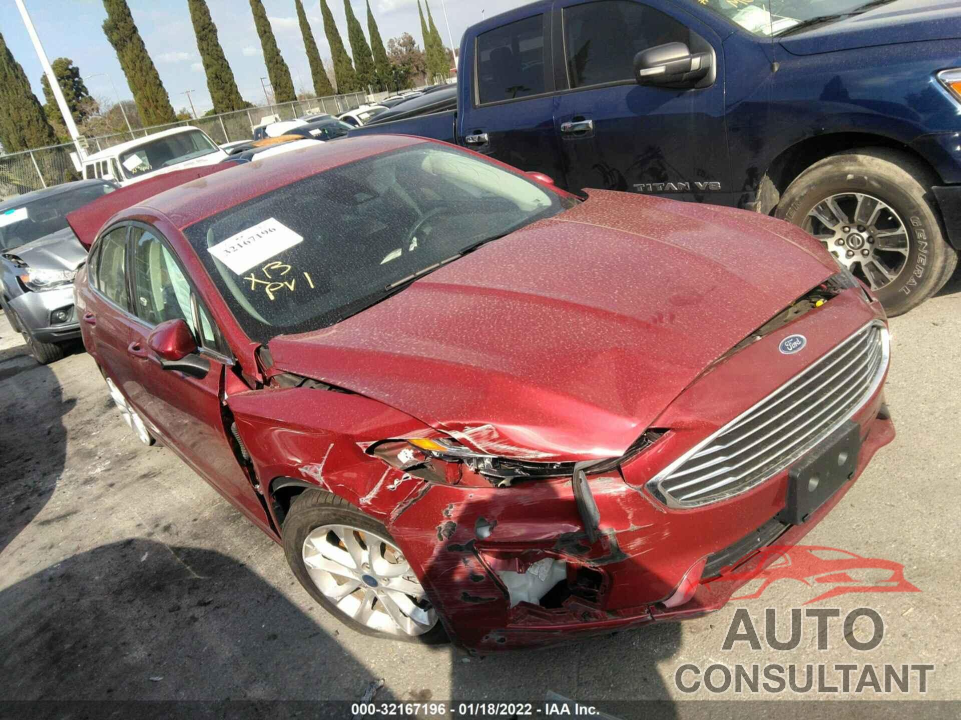 FORD FUSION 2019 - 3FA6P0HD7KR232262