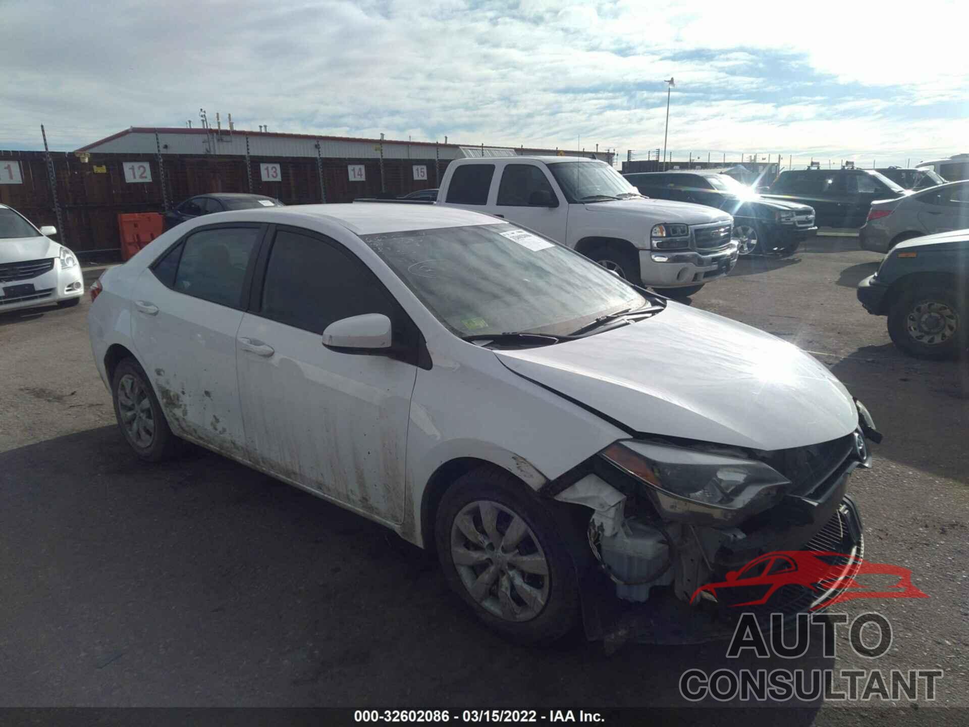 TOYOTA COROLLA 2016 - 5YFBURHE7GP557800