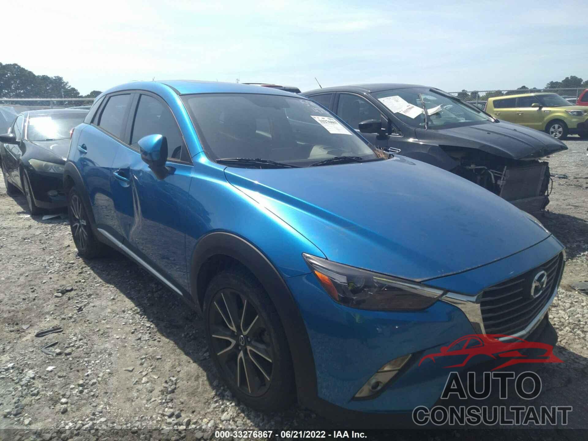 MAZDA CX-3 2016 - JM1DKBD78G0114286