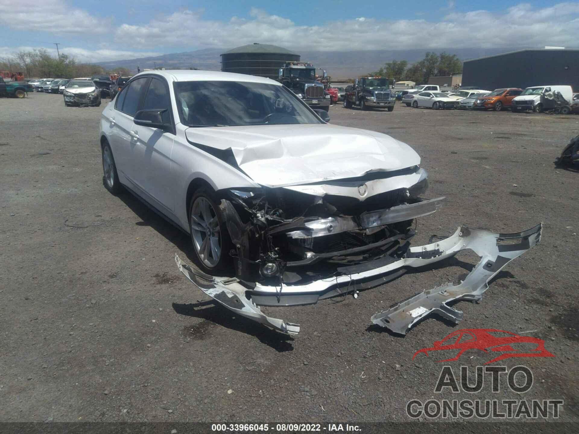 BMW 3 SERIES 2016 - WBA8E1G57GNT35052
