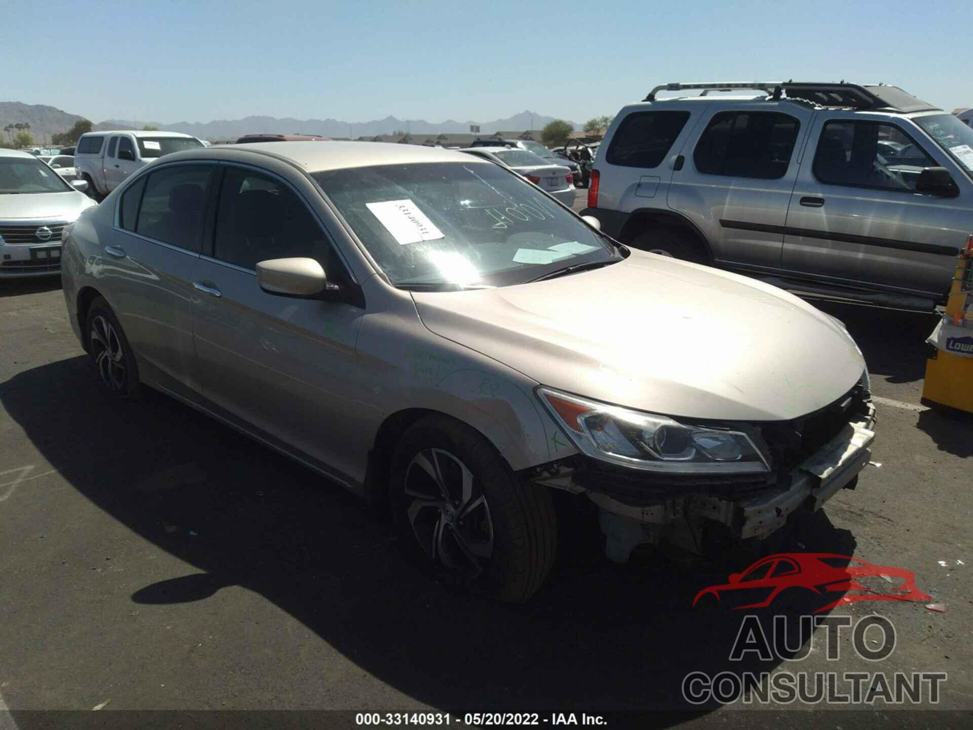 HONDA ACCORD SEDAN 2017 - 1HGCR2F34HA139345