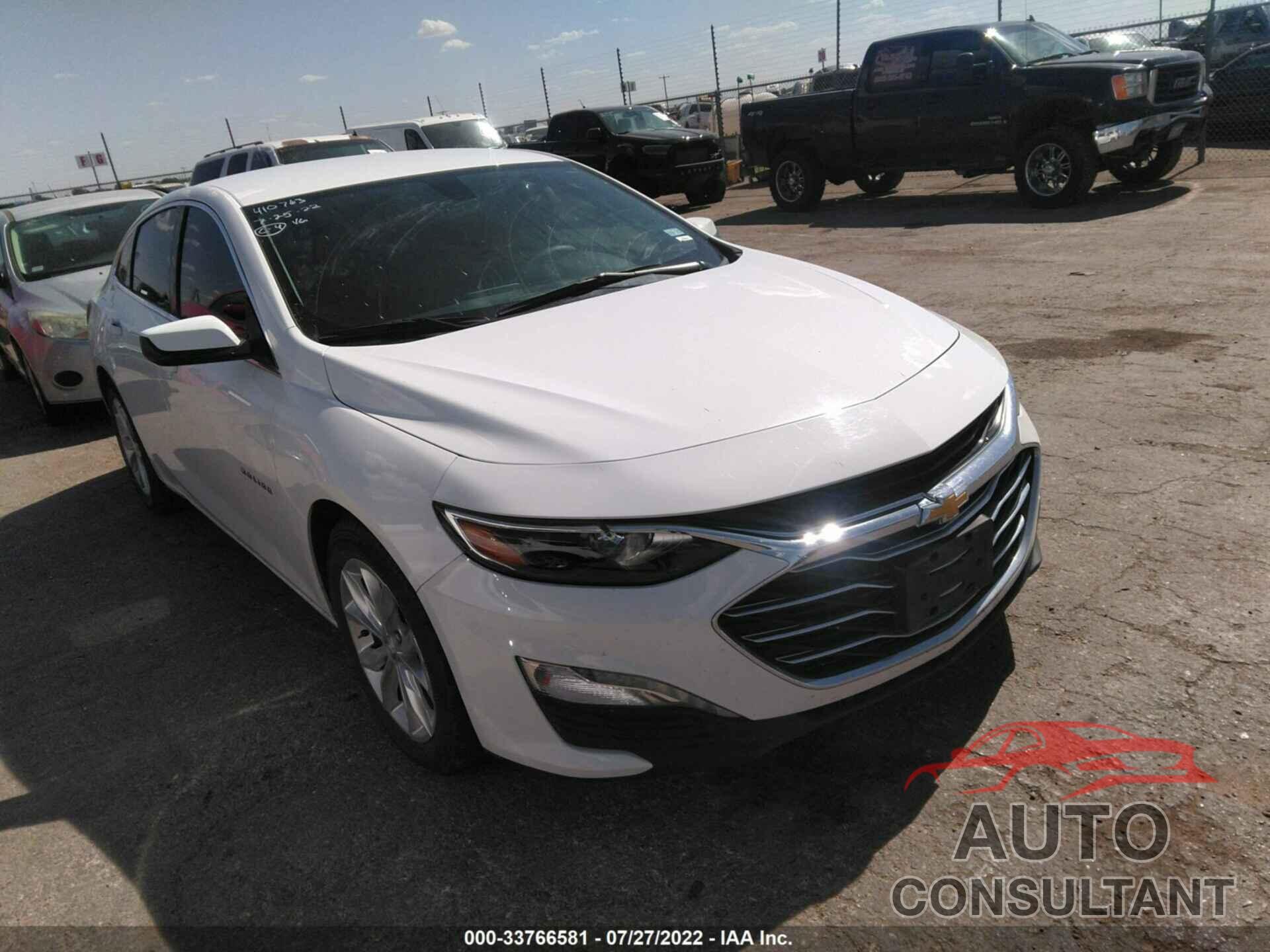 CHEVROLET MALIBU 2020 - 1G1ZD5ST5LF003244