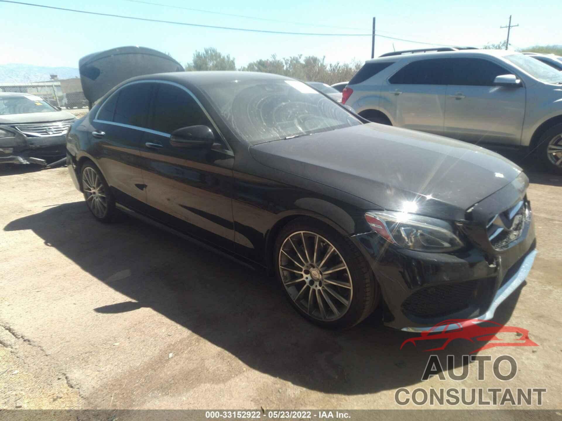 MERCEDES-BENZ C-CLASS 2016 - 55SWF4JB9GU121667