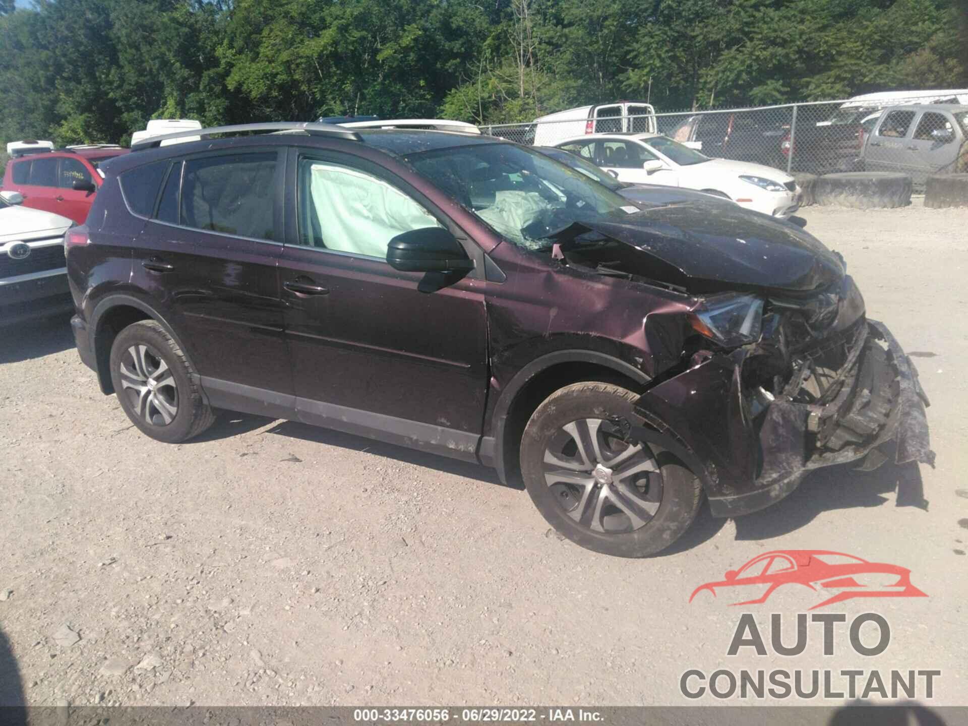 TOYOTA RAV4 2018 - 2T3BFREV7JW828267