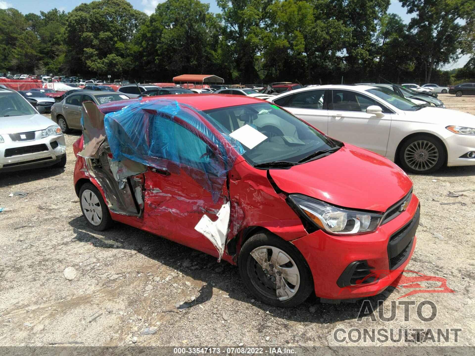 CHEVROLET SPARK 2017 - KL8CB6SA3HC766369