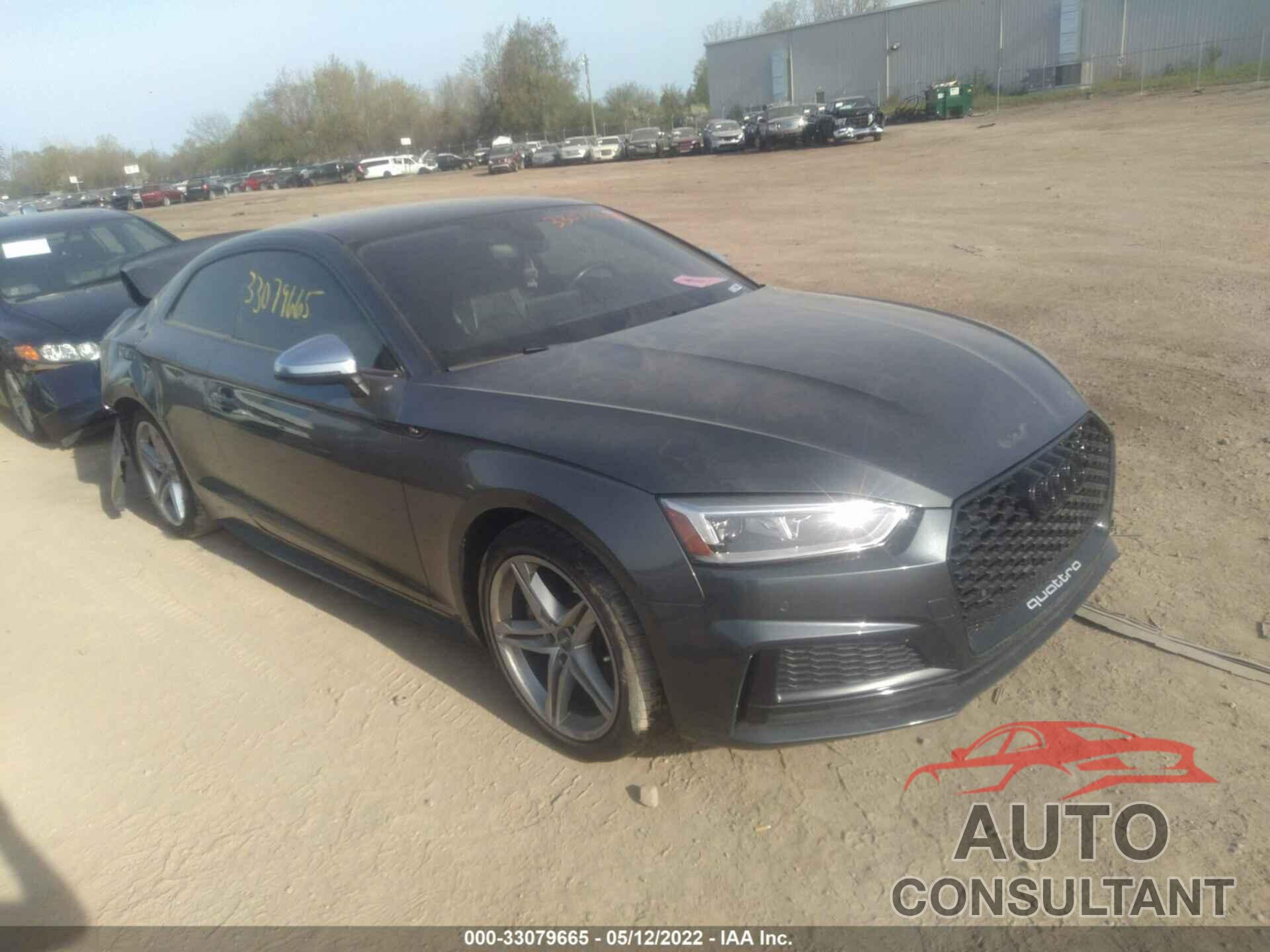 AUDI S5 COUPE 2018 - WAUP4AF59JA002379