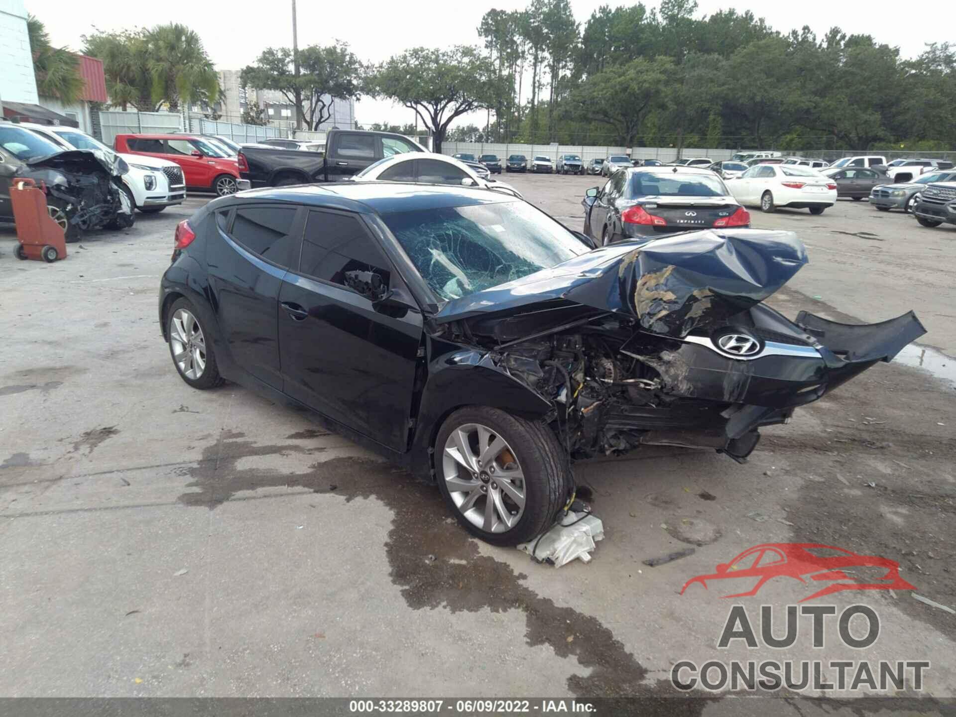 HYUNDAI VELOSTER 2016 - KMHTC6AD1GU294905