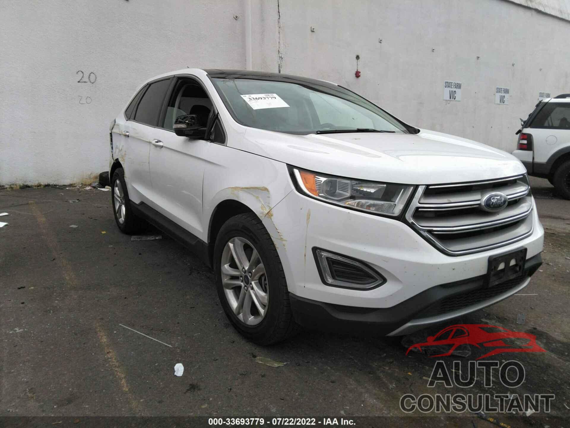 FORD EDGE 2016 - 2FMPK4J8XGBC43257