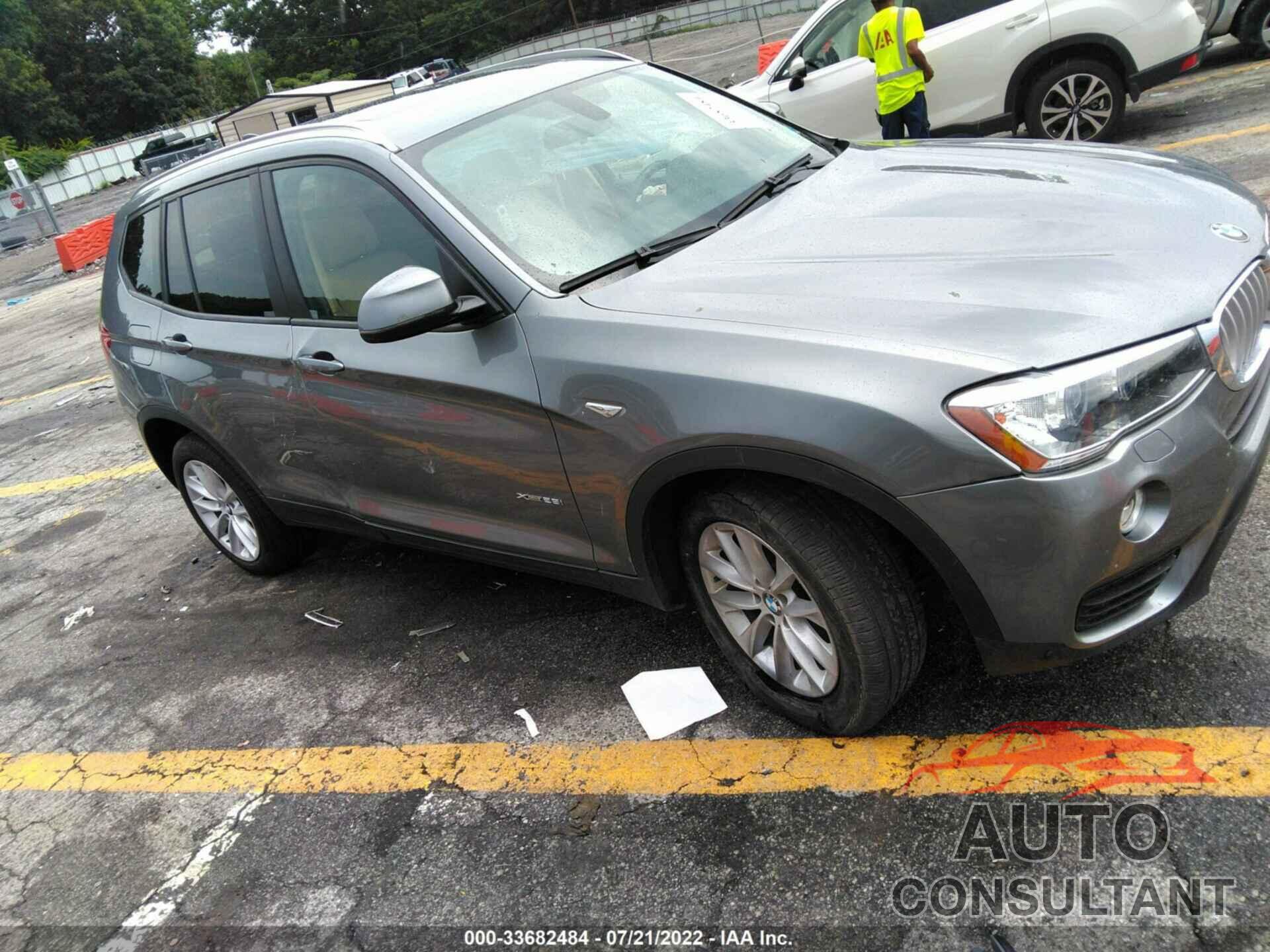 BMW X3 2016 - 5UXWX9C52G0D67656