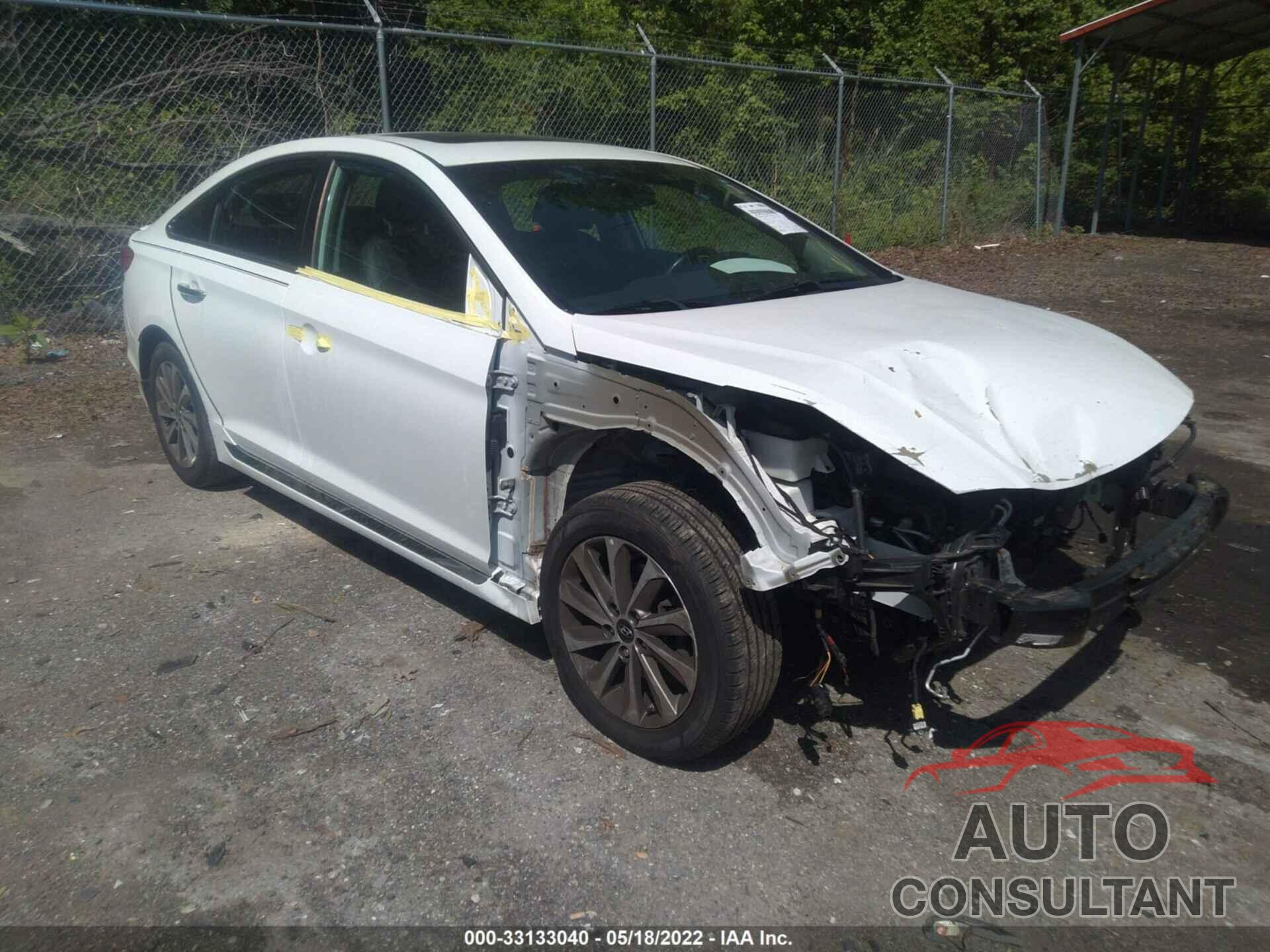 HYUNDAI SONATA 2017 - 5NPE34AF2HH454630