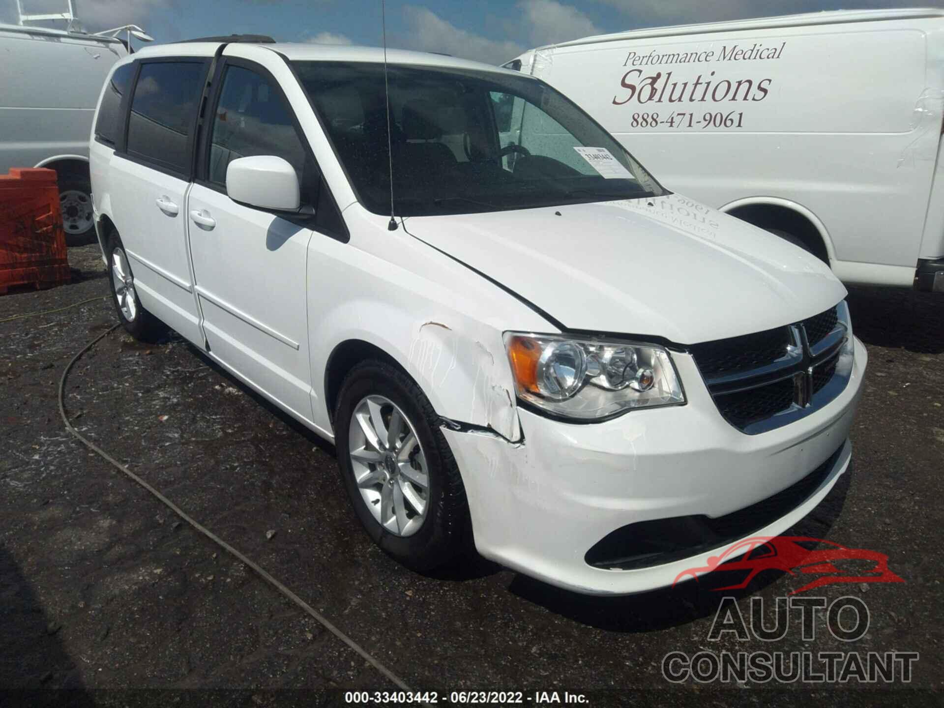 DODGE GRAND CARAVAN 2016 - 2C4RDGCG5GR273772