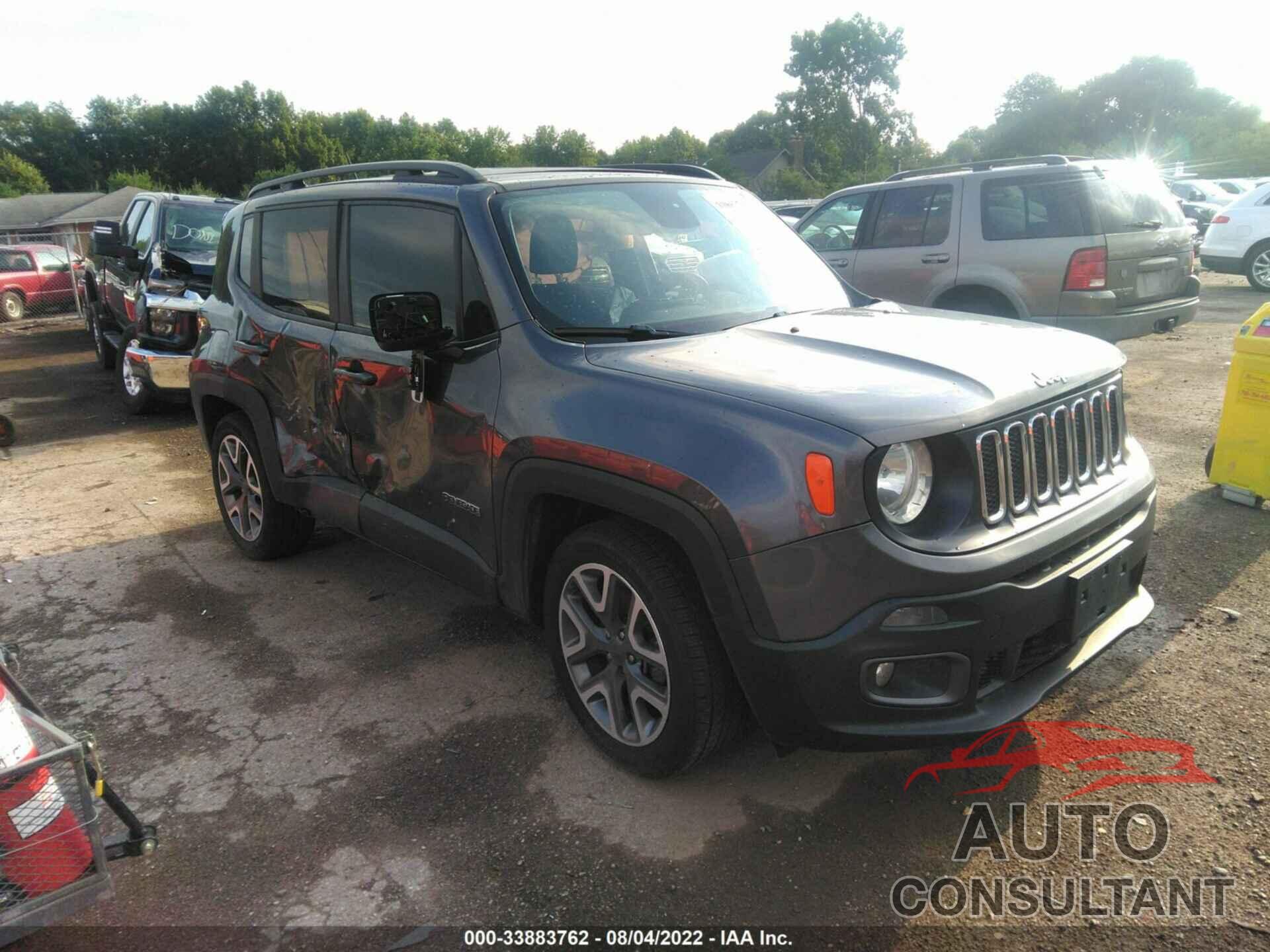 JEEP RENEGADE 2017 - ZACCJABB4HPF55151