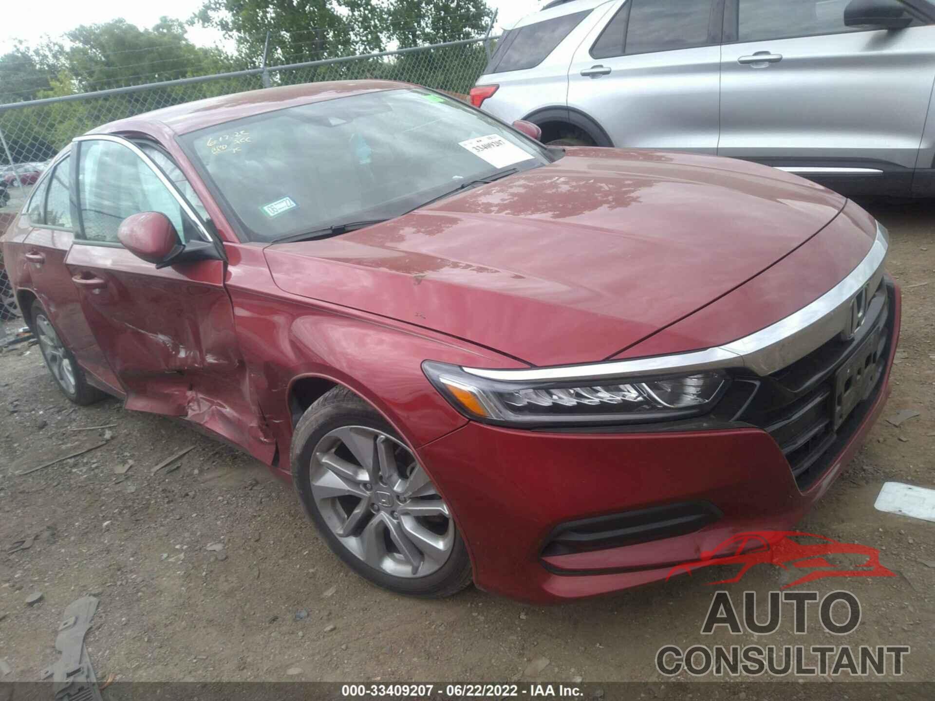 HONDA ACCORD SEDAN 2019 - 1HGCV1F14KA168680