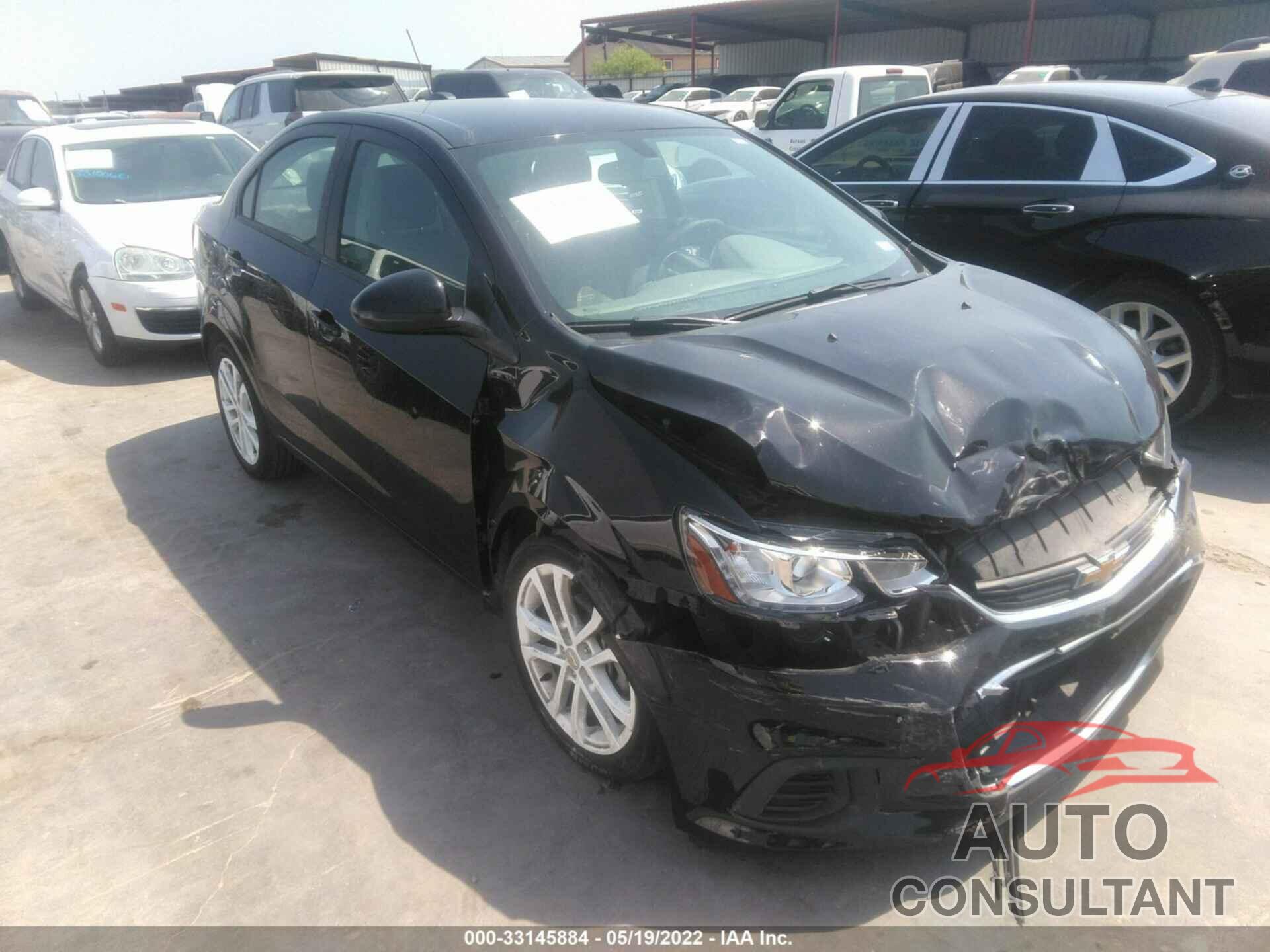 CHEVROLET SONIC 2020 - 1G1JB5SB9L4135719