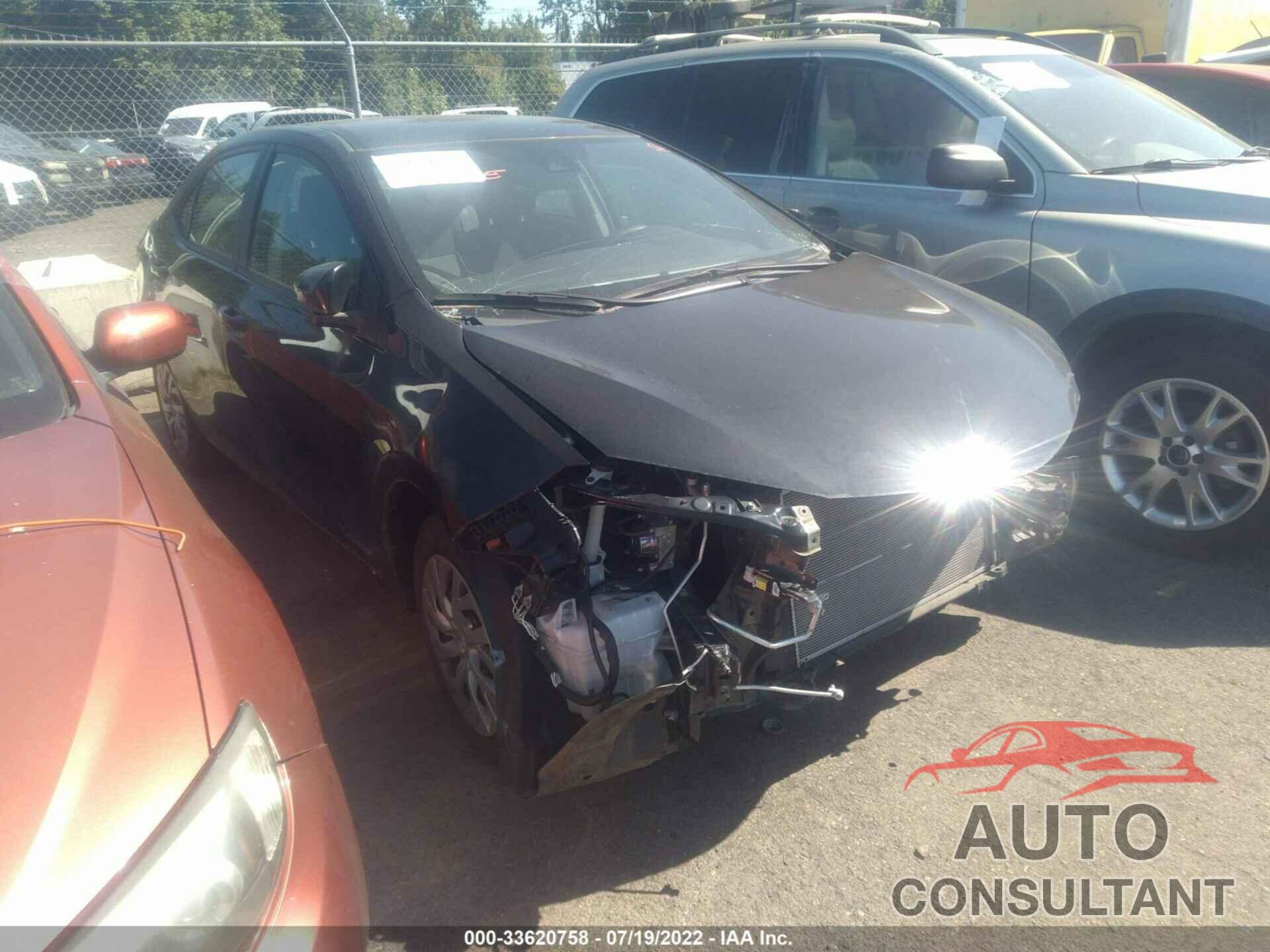 TOYOTA COROLLA 2019 - 2T1BURHEXKC191890