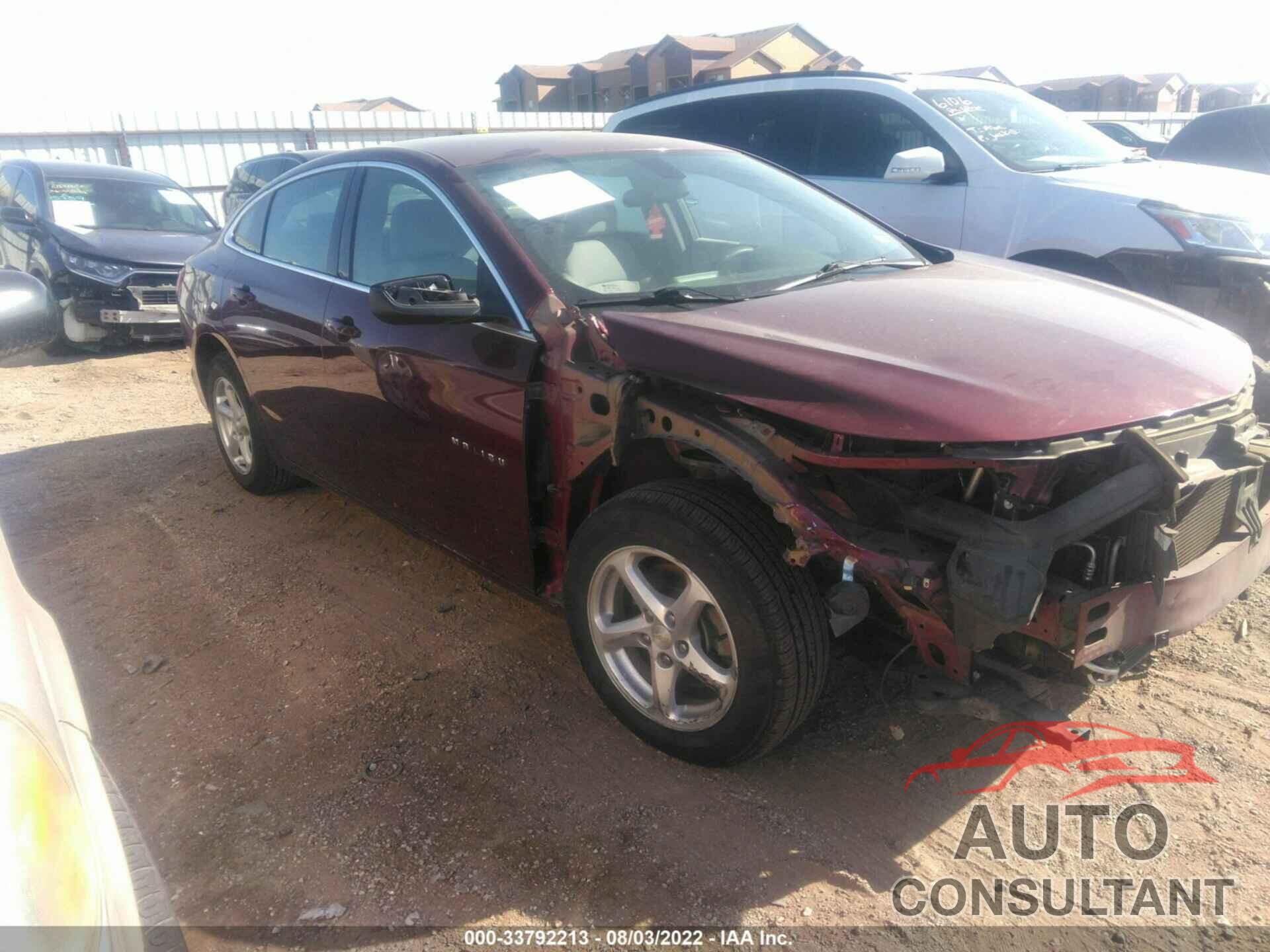CHEVROLET MALIBU 2016 - 1G1ZB5STXGF202298