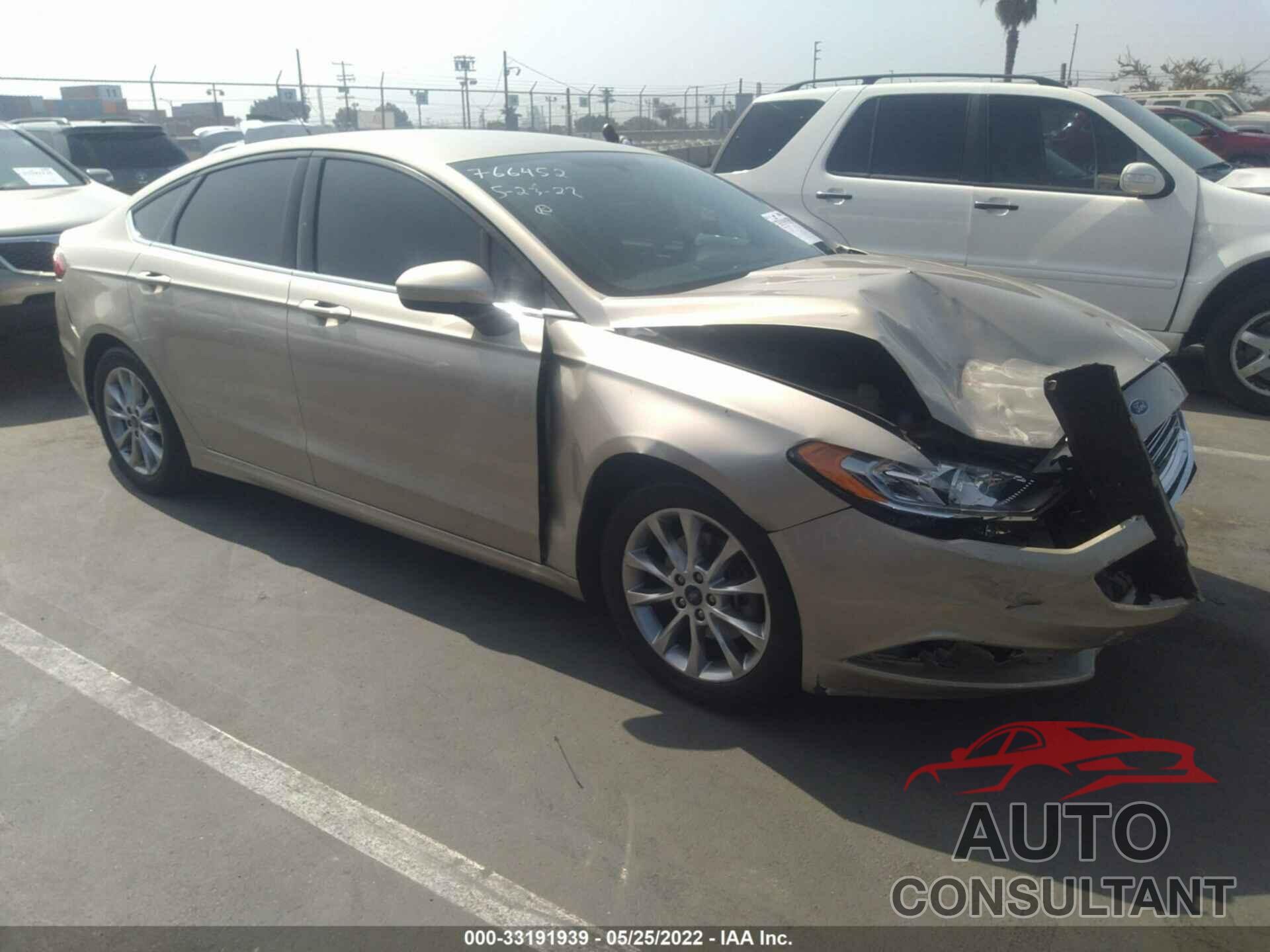 FORD FUSION 2017 - 3FA6P0H77HR362478