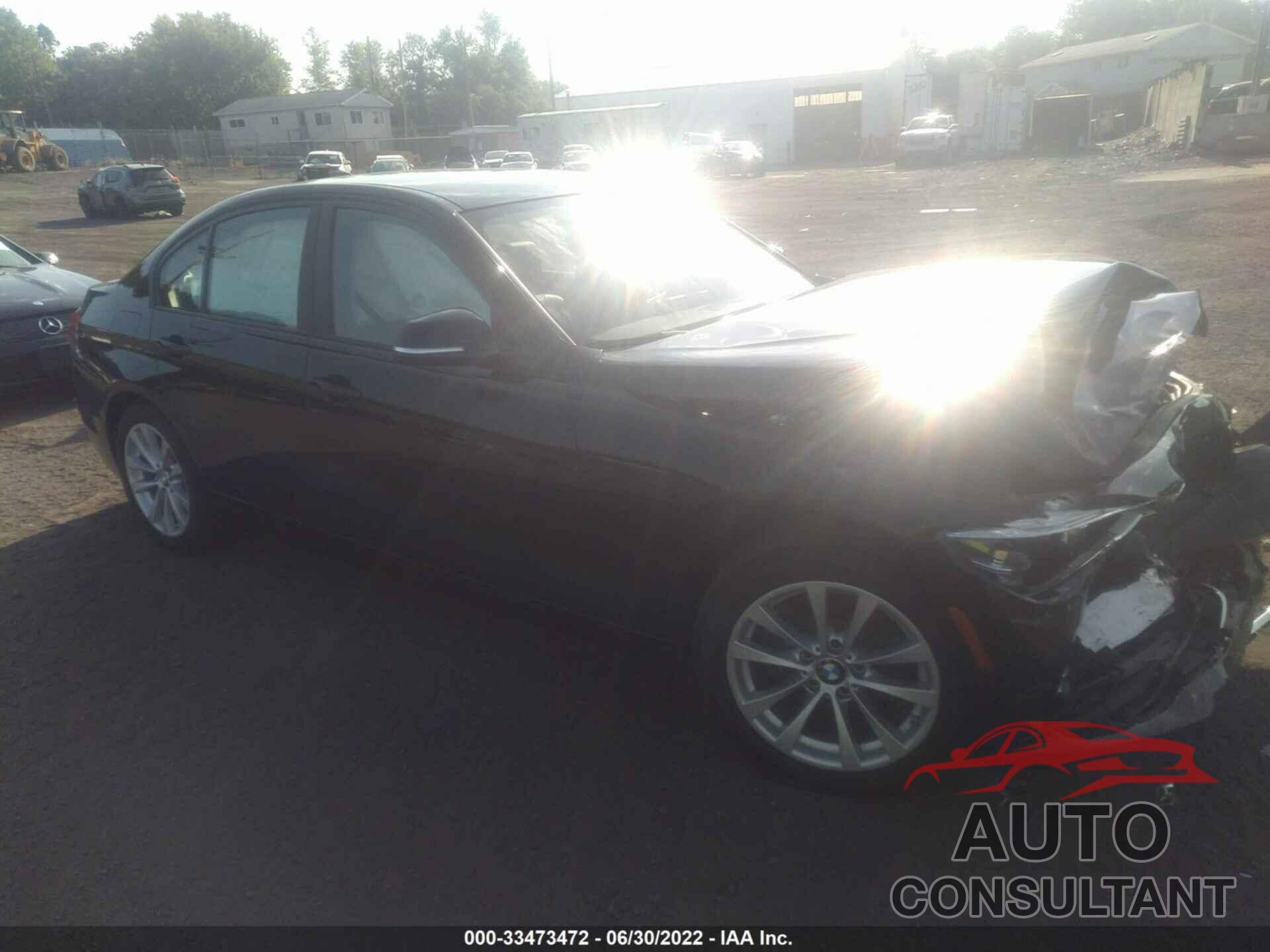 BMW 3 SERIES 2018 - WBA8A9C52JAH13022