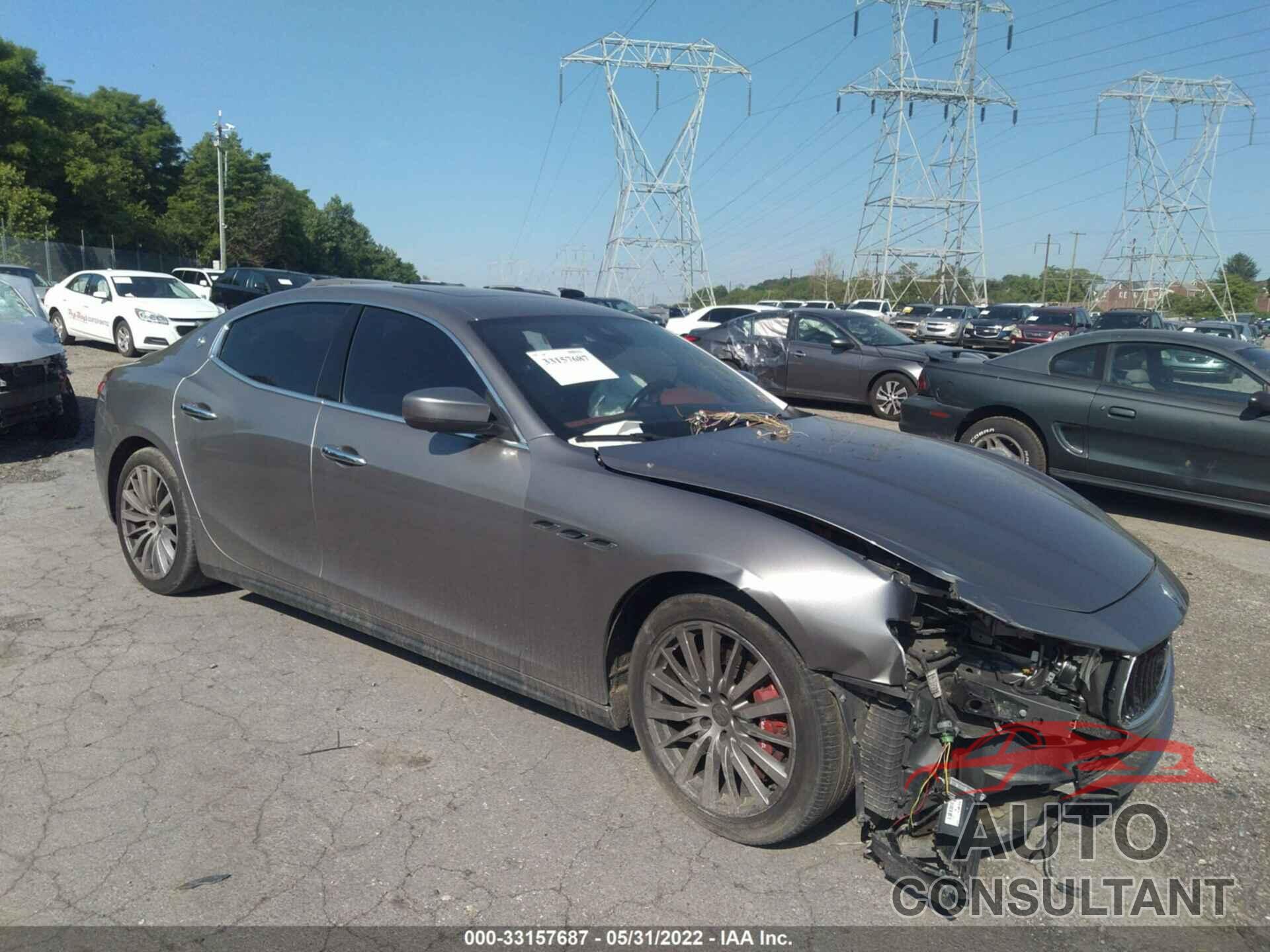 MASERATI GHIBLI 2017 - ZAM57RTA3H1206554