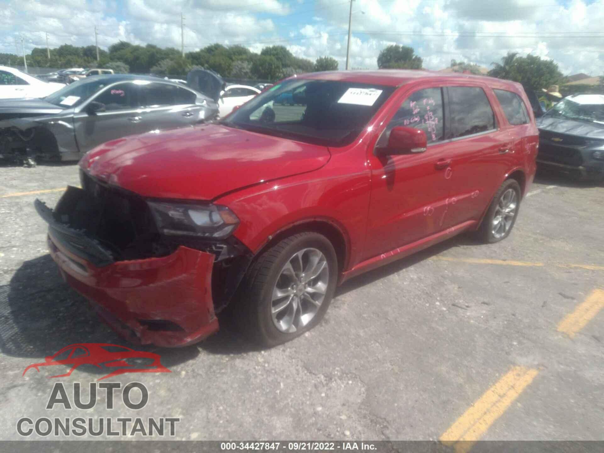 DODGE DURANGO 2019 - 1C4RDHDG6KC645013