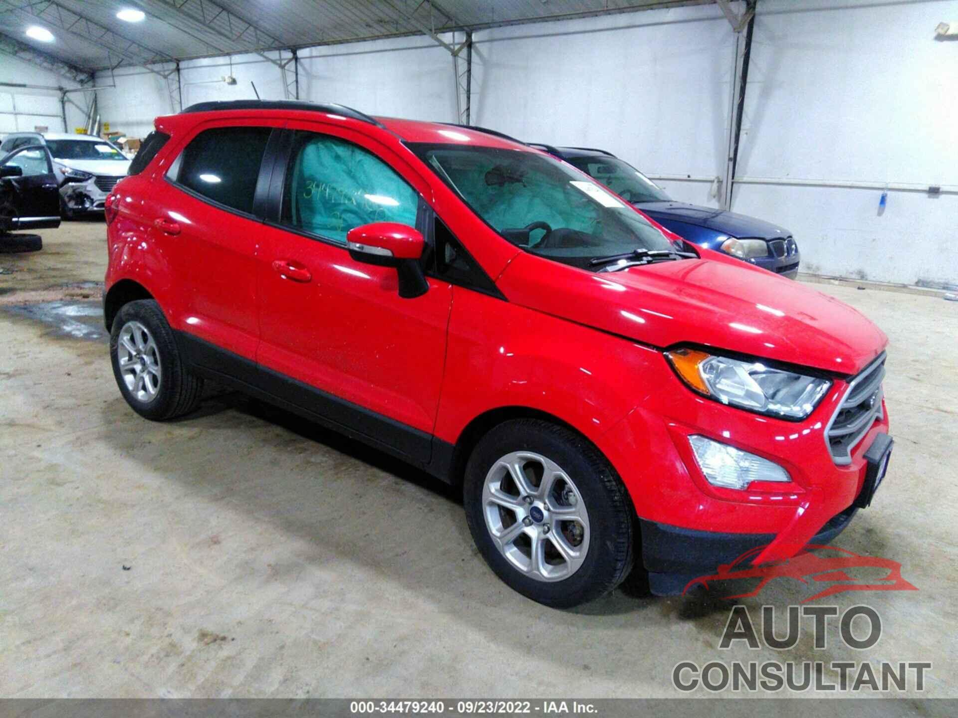 FORD ECOSPORT 2021 - MAJ3S2GE8MC404856