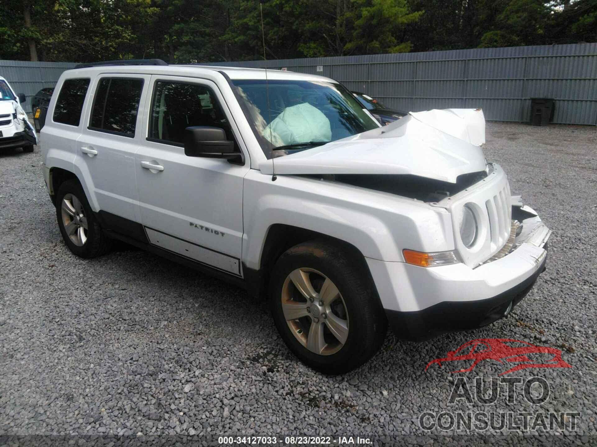 JEEP PATRIOT 2016 - 1C4NJPBB2GD700082