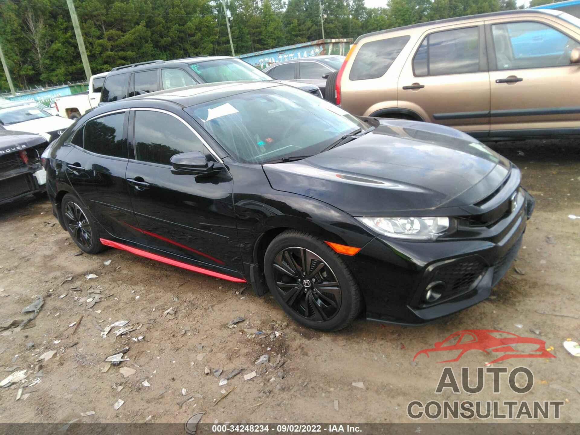 HONDA CIVIC HATCHBACK 2018 - SHHFK7H59JU229064